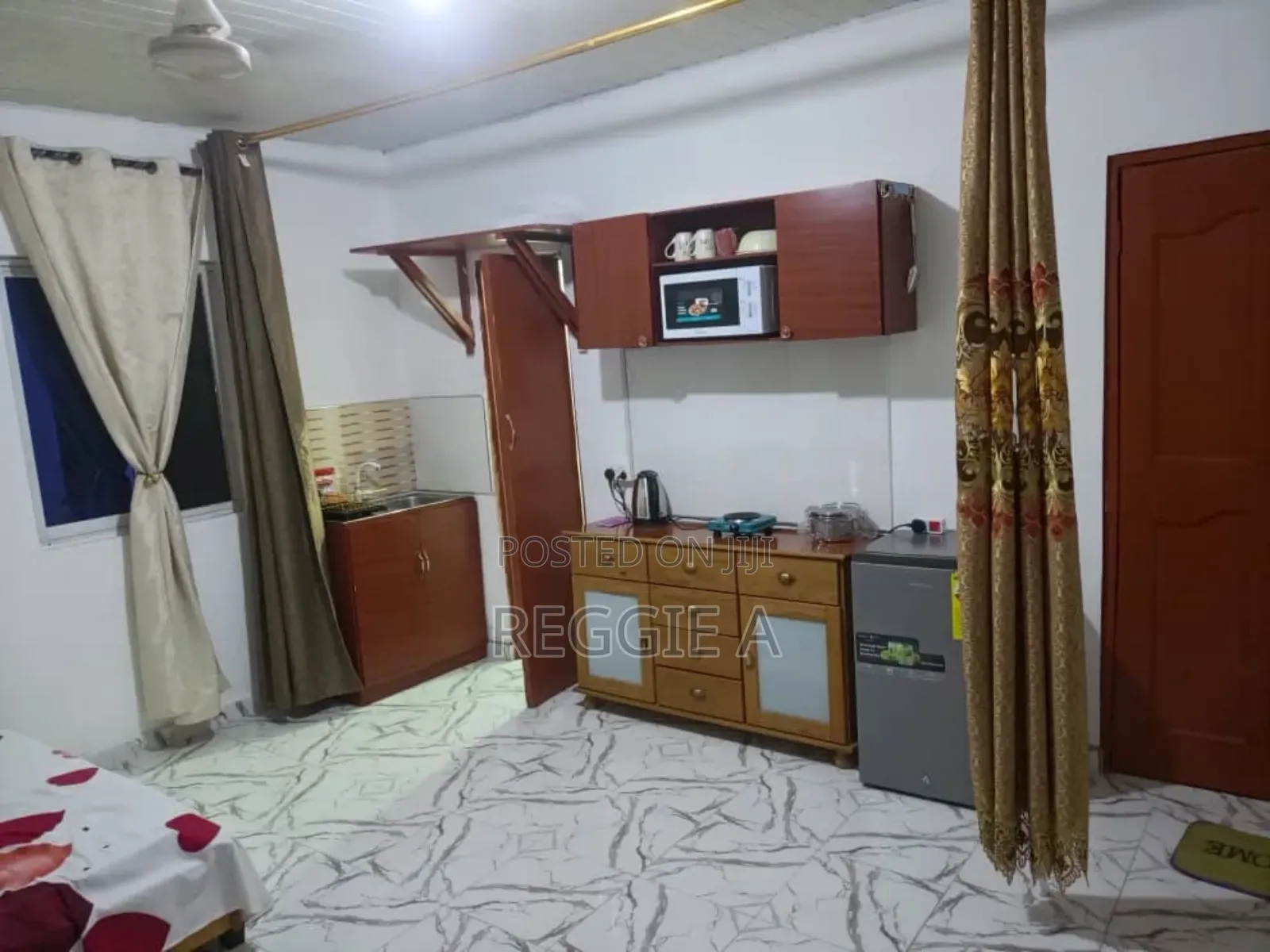 Furnished Studio Apartment in House Of Blessing, Radio Gold Area