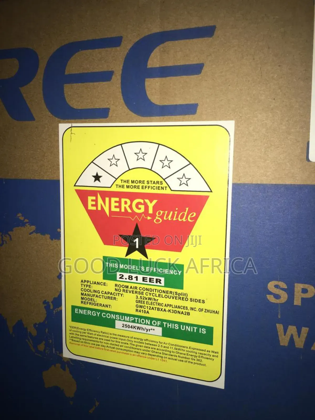 Gree 1.5hp Ac R410 Ac Btu12000
