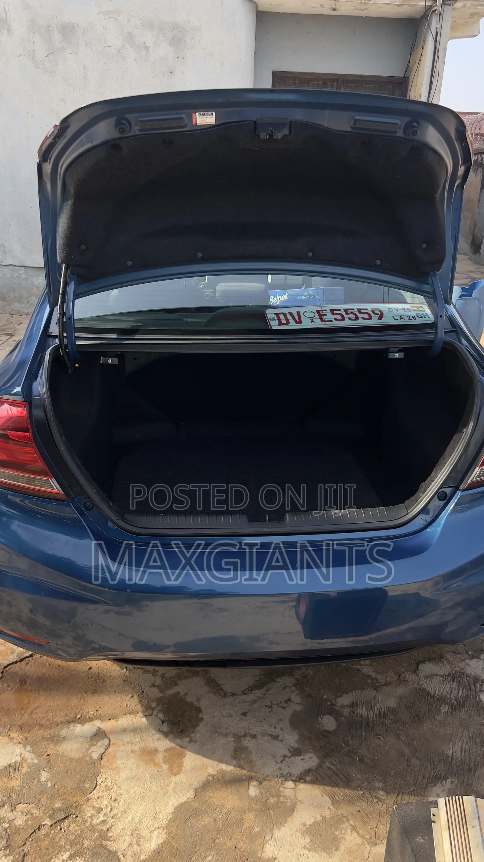 Honda Civic EX 2dr Coupe (1.8L 4cyl 5M) 2015 Blue