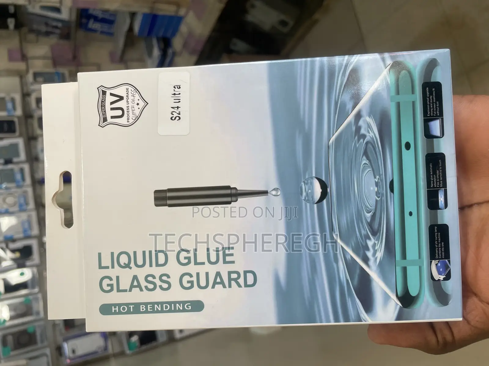 Premium Uv Liquid Glue Tempered Glass for Samsung S24 Ultra/ S25 Ultra