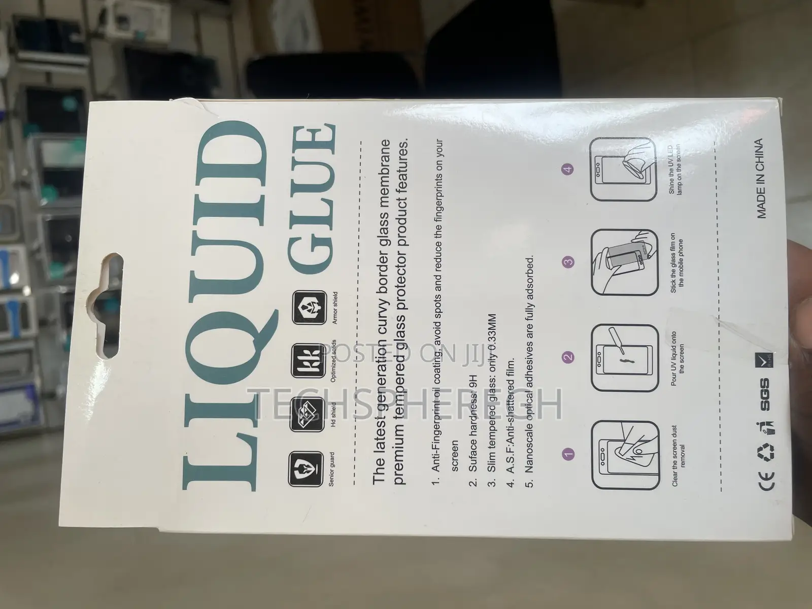 Premium Uv Liquid Glue Tempered Glass for Samsung S24 Ultra/ S25 Ultra
