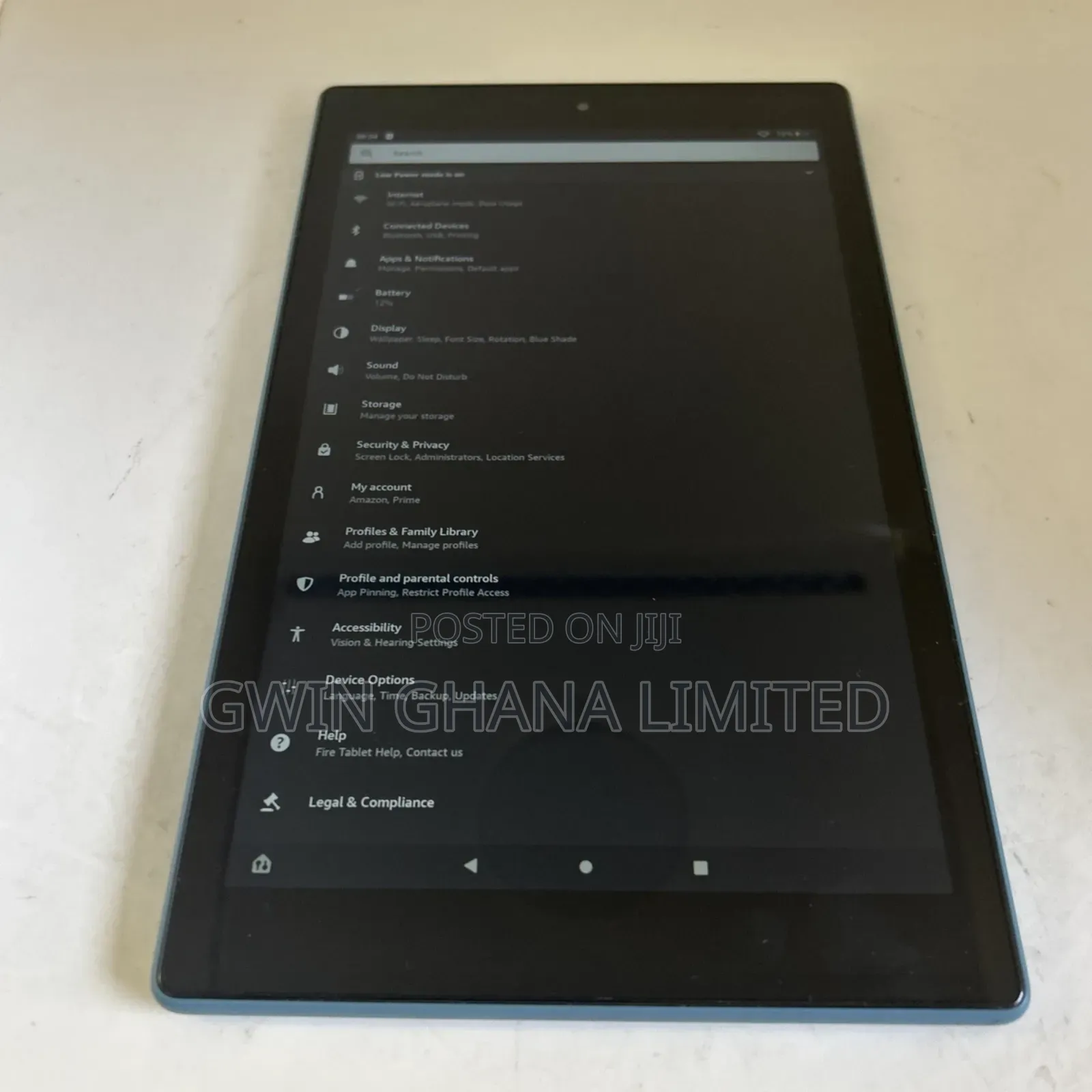 Amazon Fire HD 10 32 GB Black