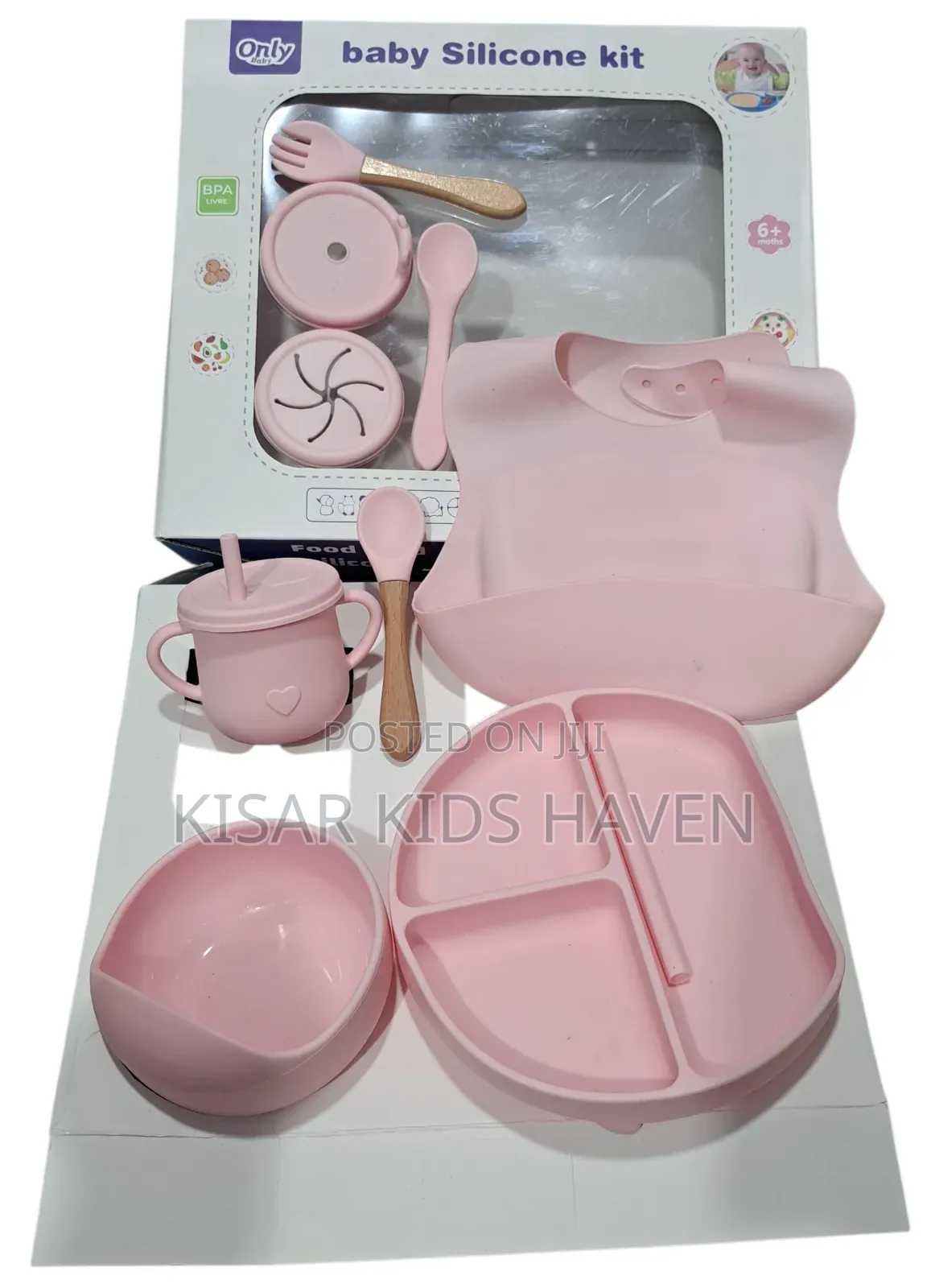 Silicone Feeding Set for Babies 6 Months to 3 Years