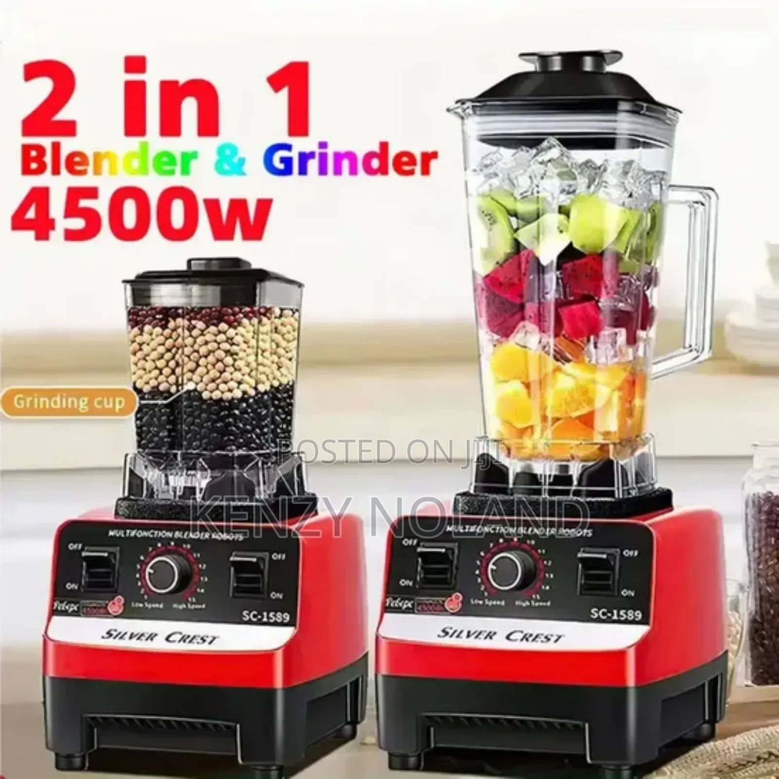 Silver Crest Blender and Grinder