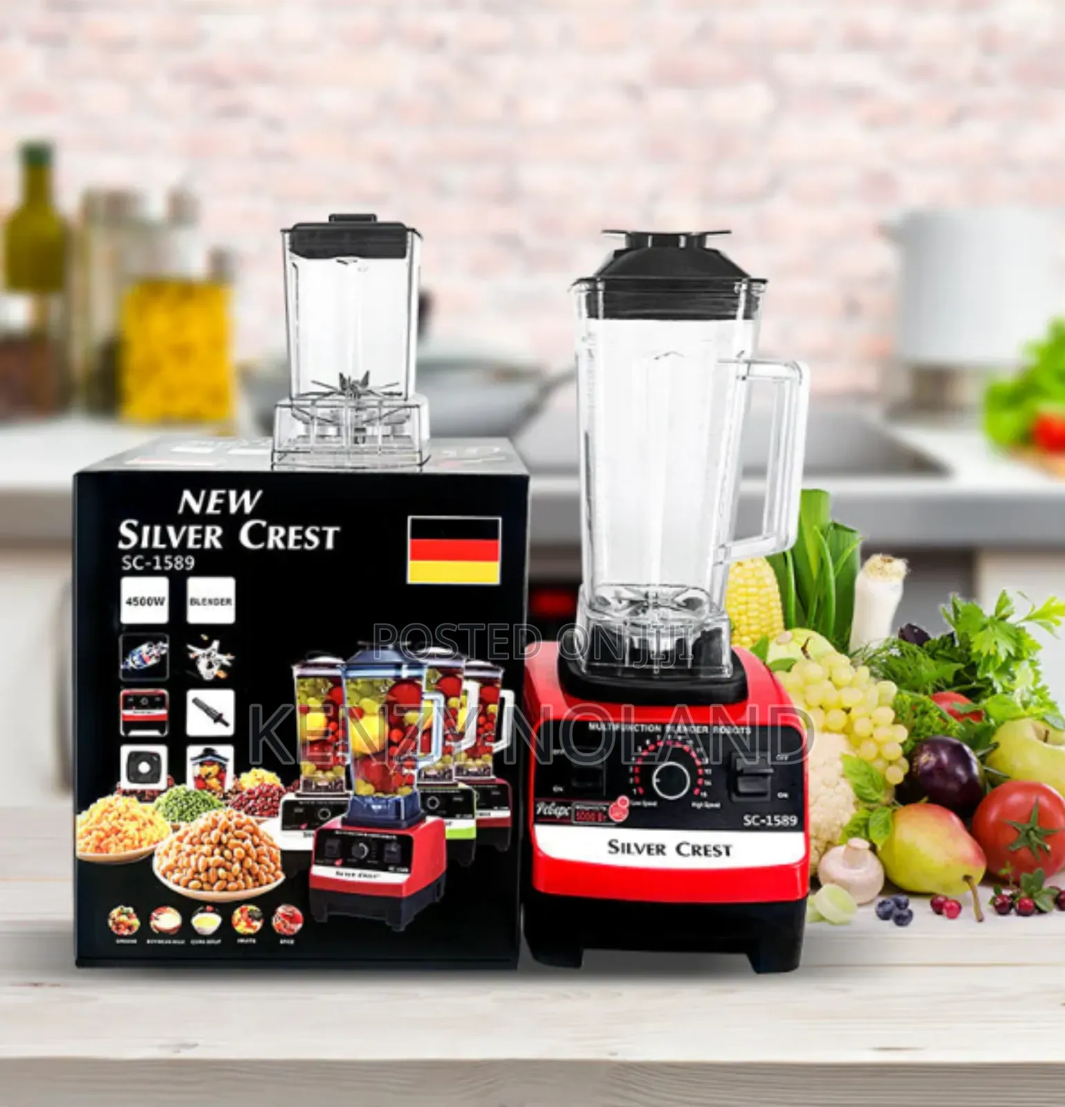 Silver Crest Blender and Grinder