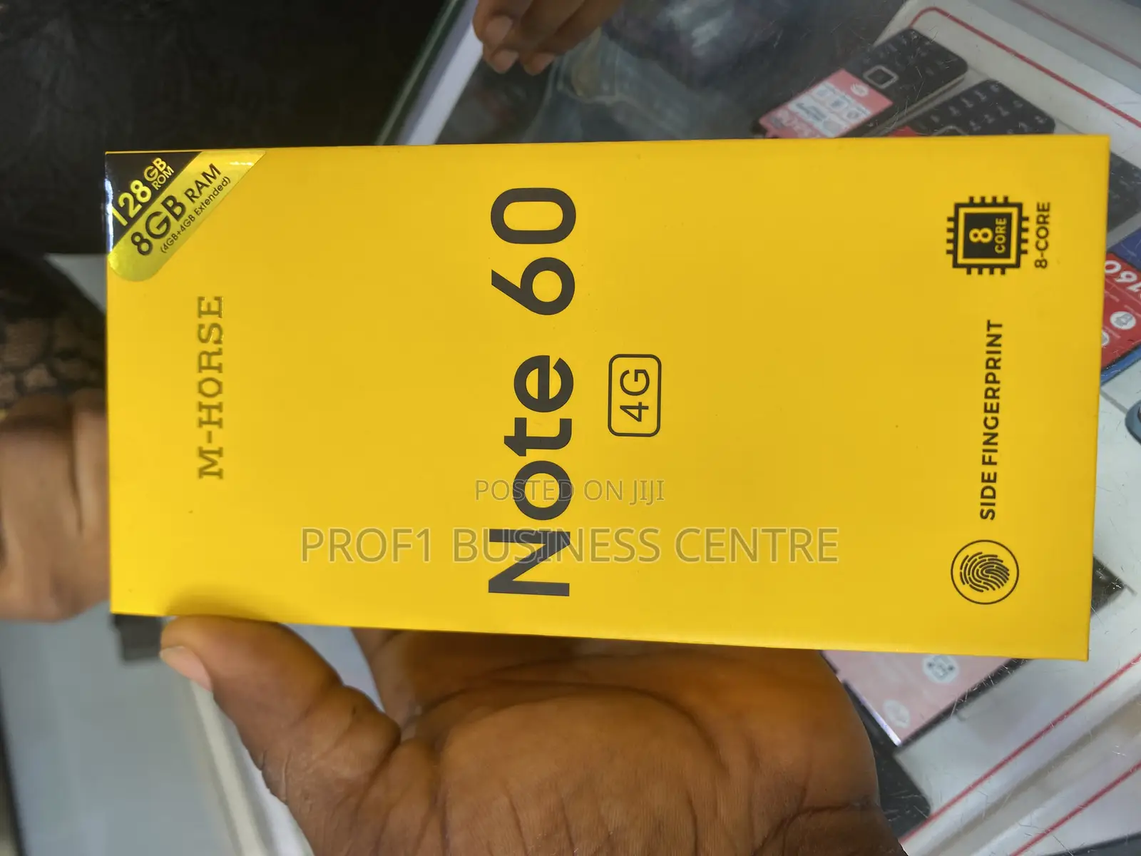 New Mobile Phone 128 GB Black