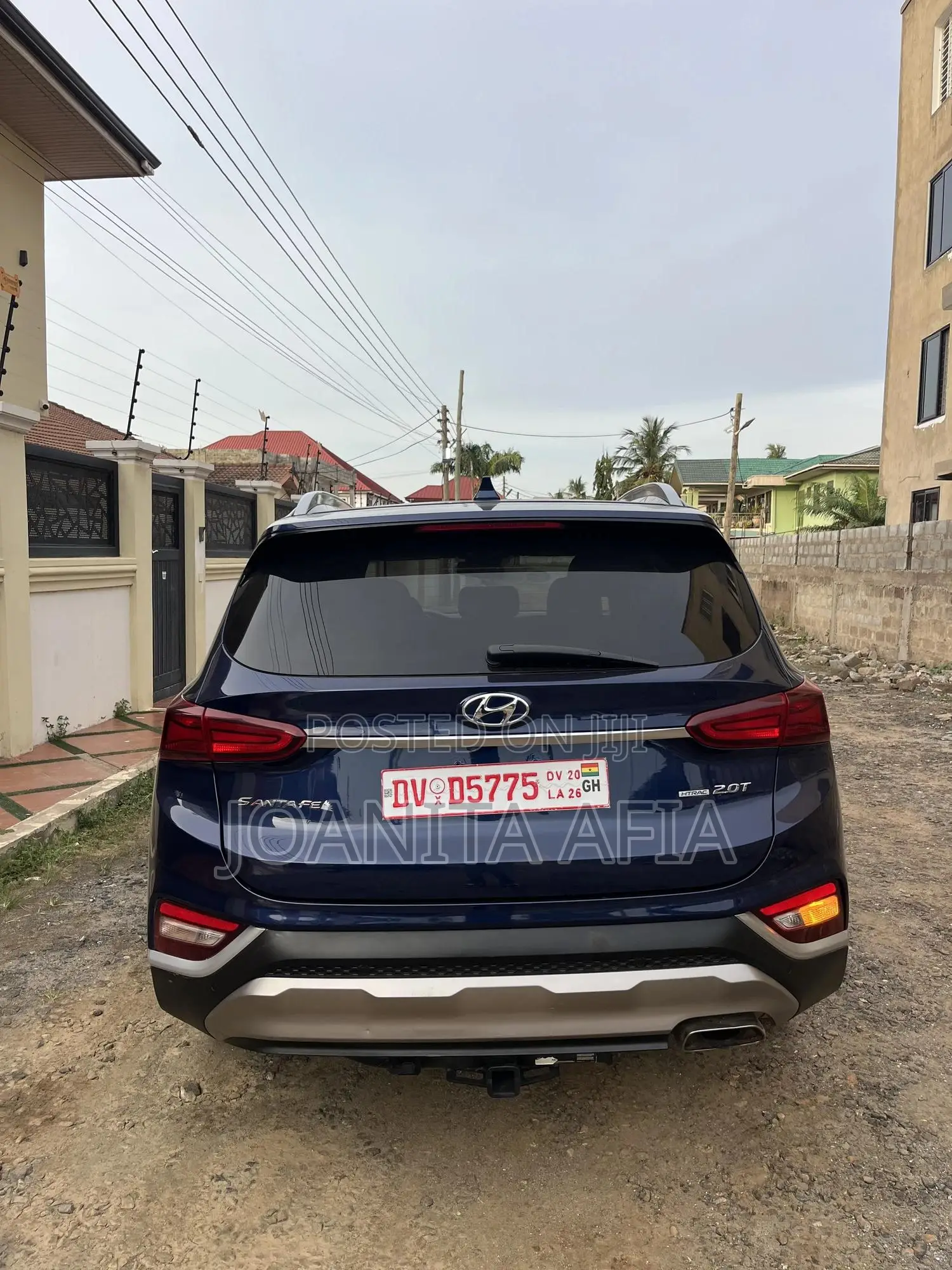 Hyundai Santa Fe Limited 2.0T AWD 2019 Blue