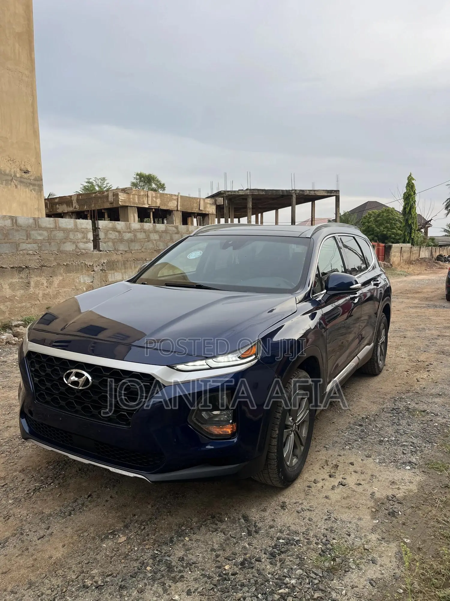 Hyundai Santa Fe Limited 2.0T AWD 2019 Blue