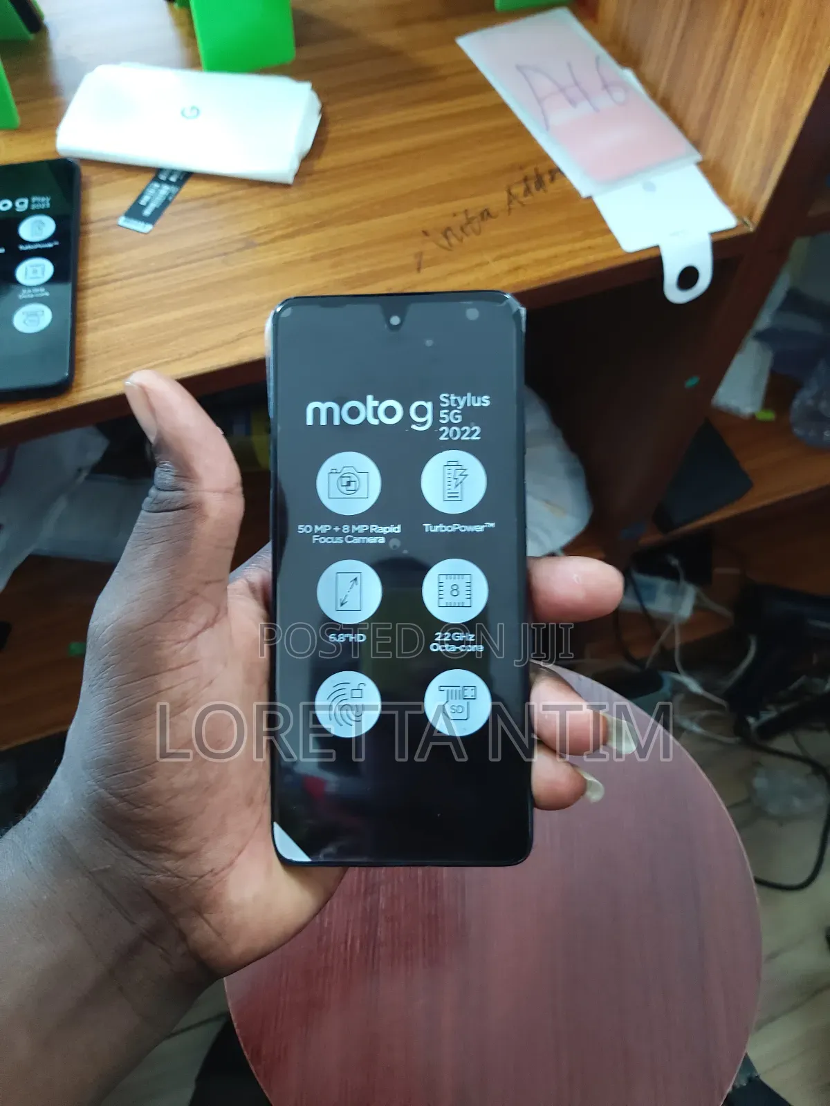 Motorola Moto G Stylus 5G (2022) 128 GB Black