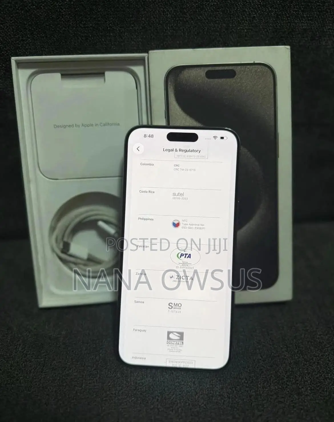 Apple iPhone 15 Pro Max 256 GB Silver