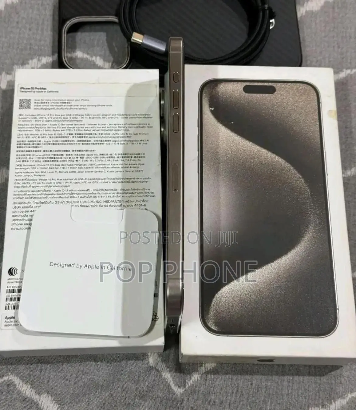 Apple iPhone 15 Pro Max 256 GB Silver