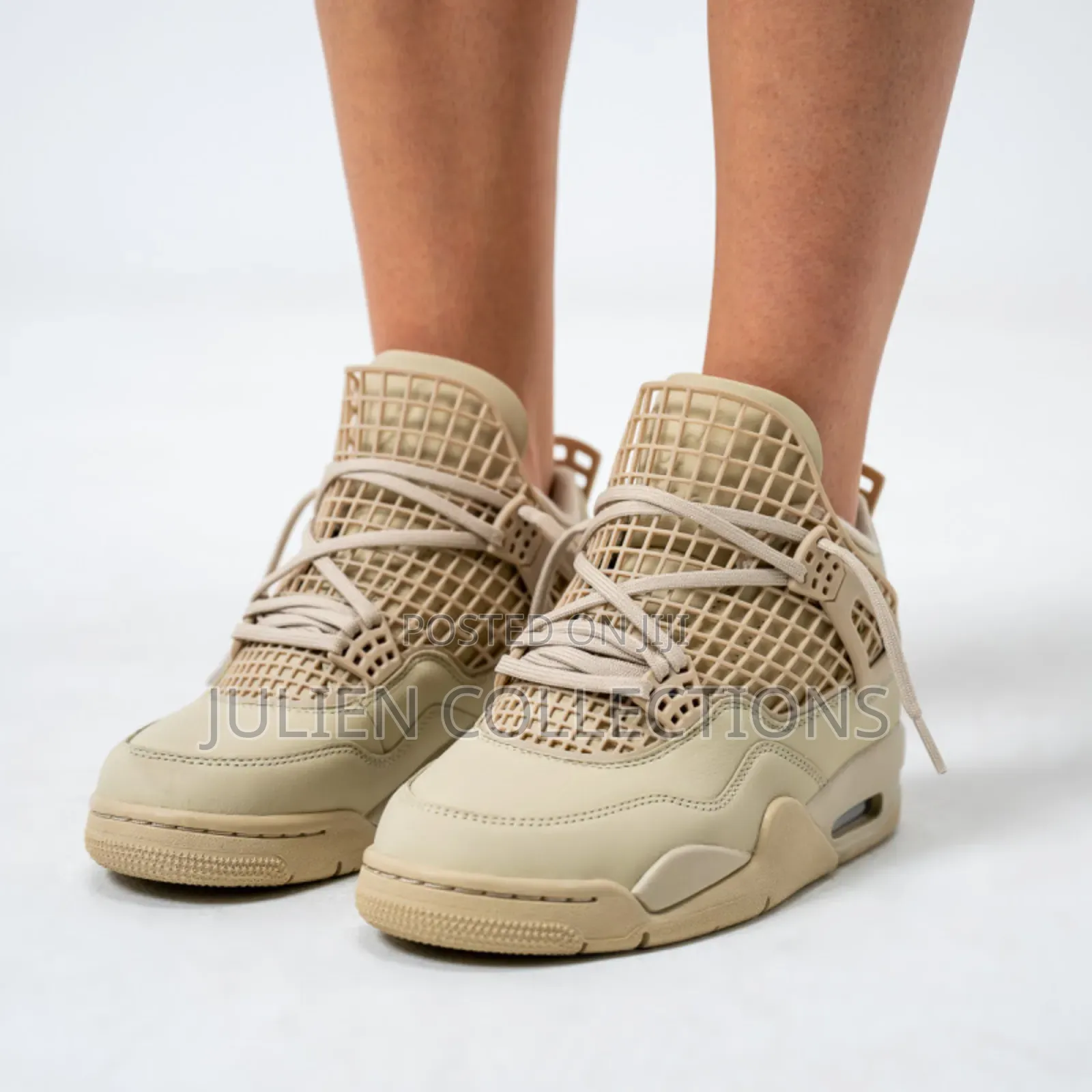 Jordan 4 Net Rattan Matalic Gold