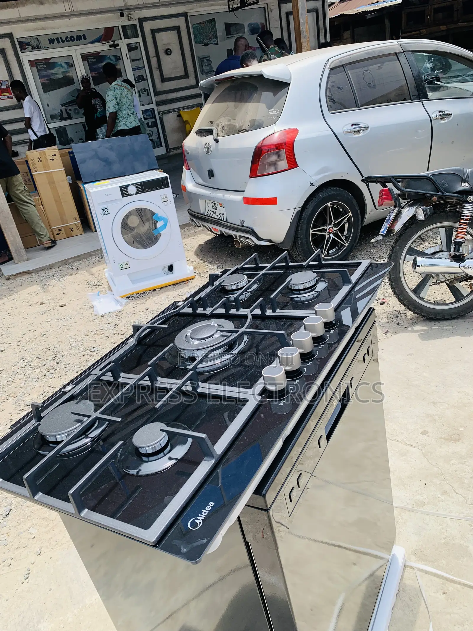 Amazing New Black 90gq095 Built in Midea