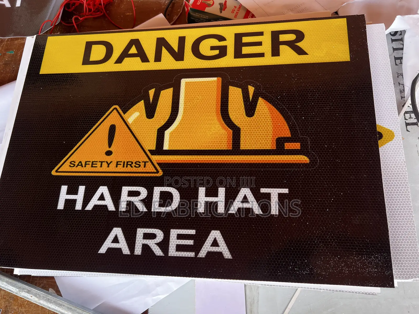 Construction Signs and Warning Signs or PPST