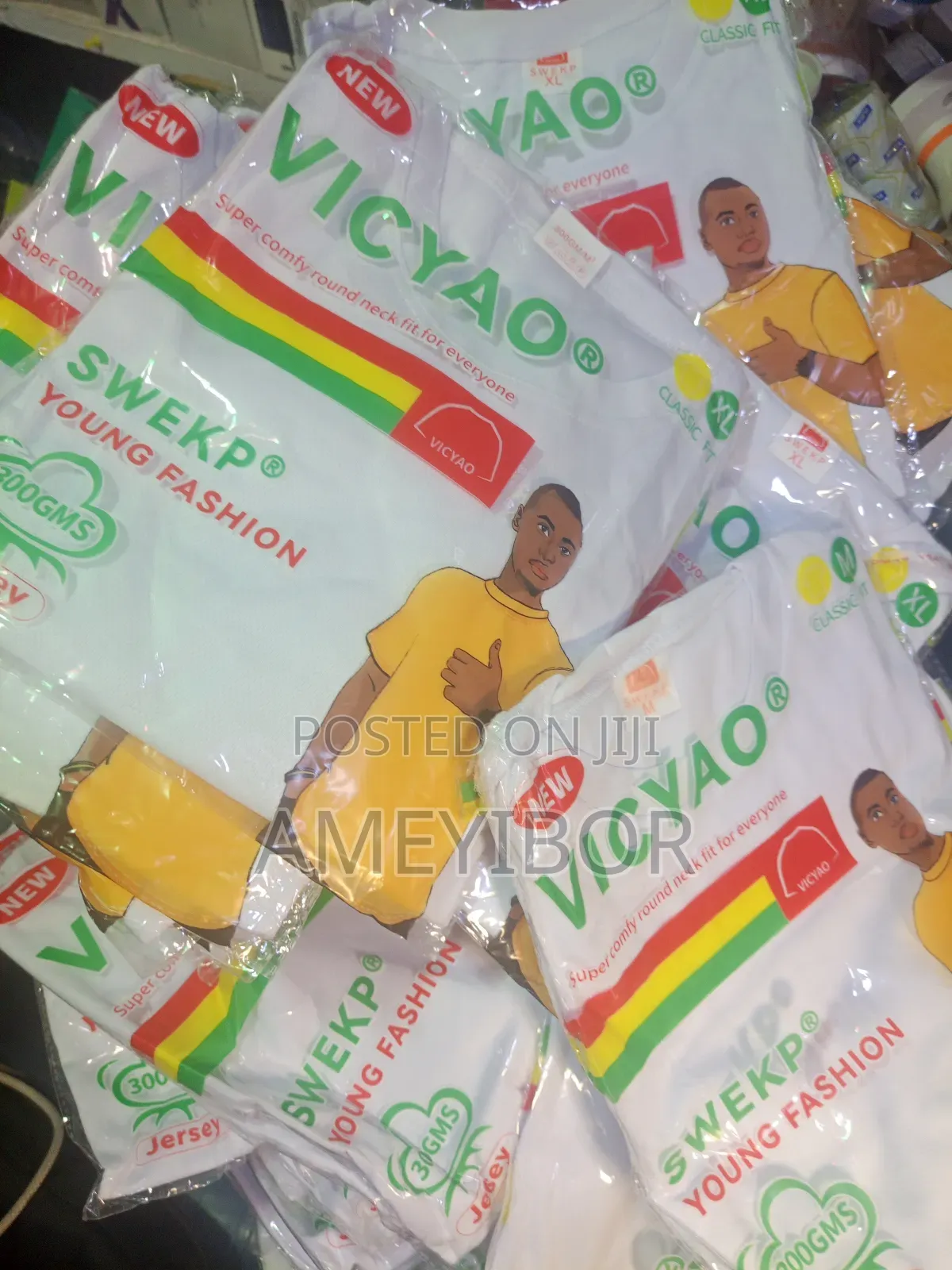 White Jersey for Printing
