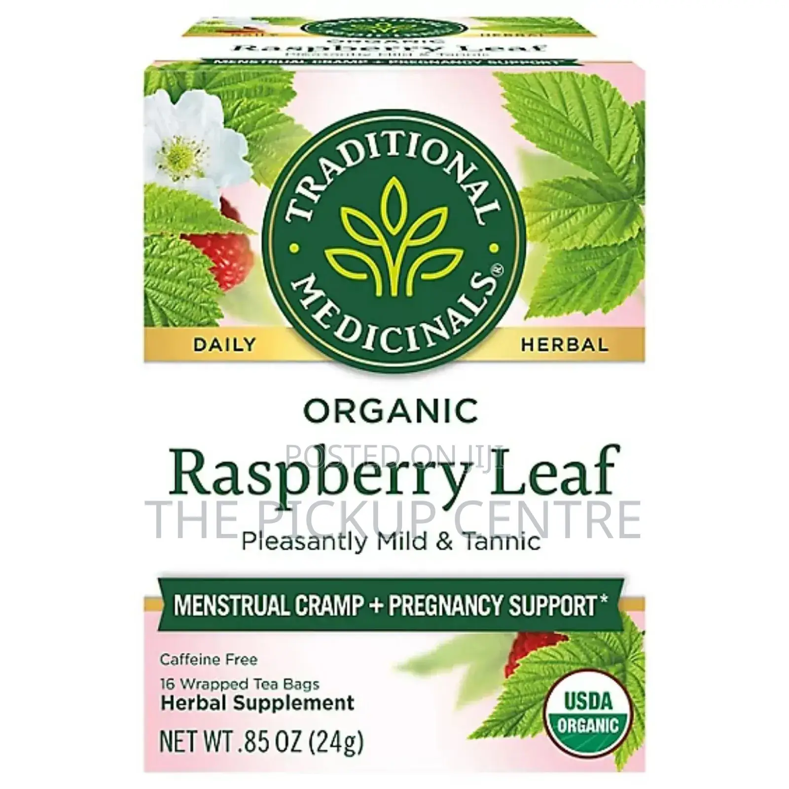 Traditional M Raspberry Leaf Tea Menstrual Cramp and Pregnancy Support
