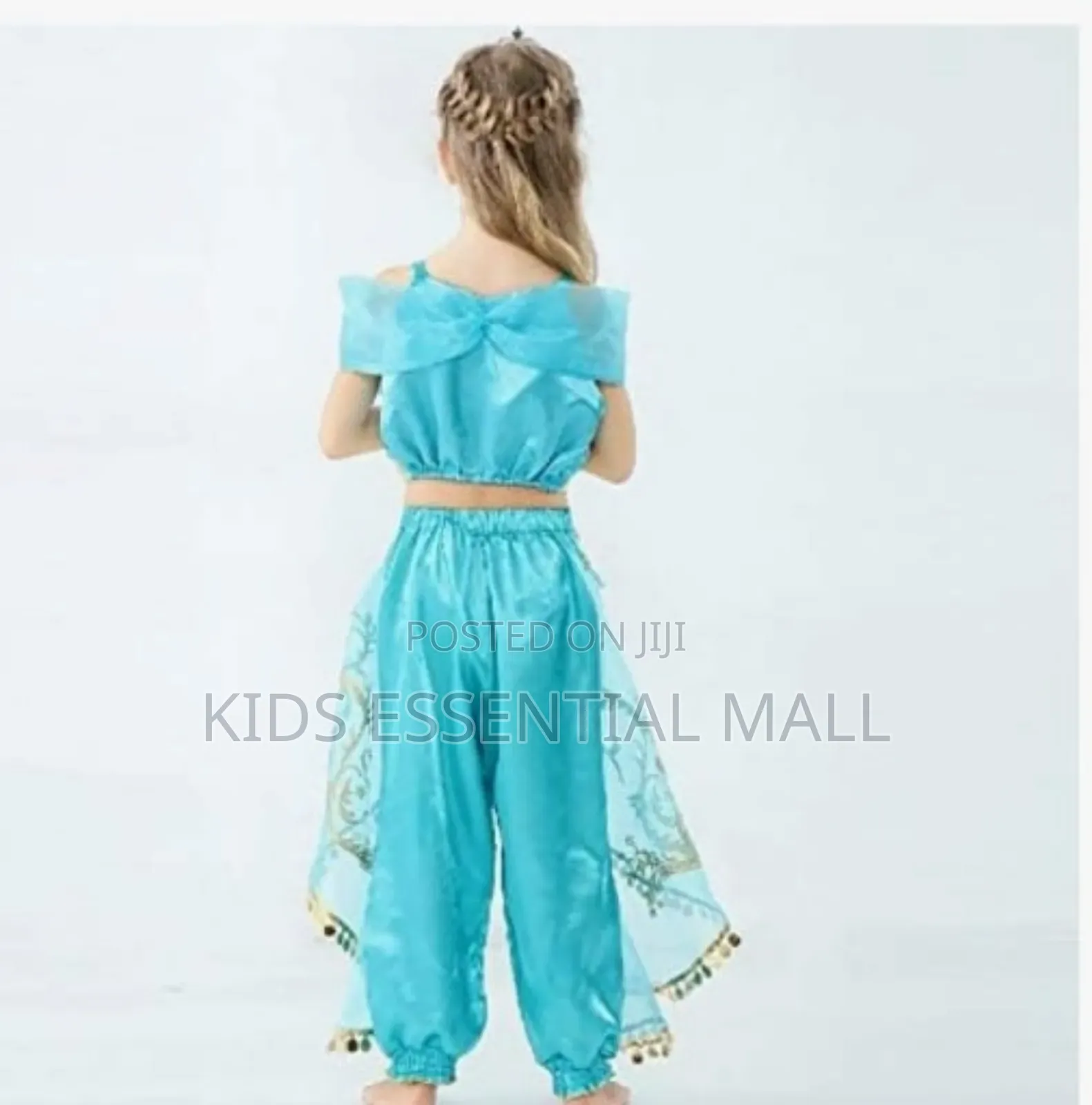 Princess Jasmine Cartoon or Book Costume for Kids