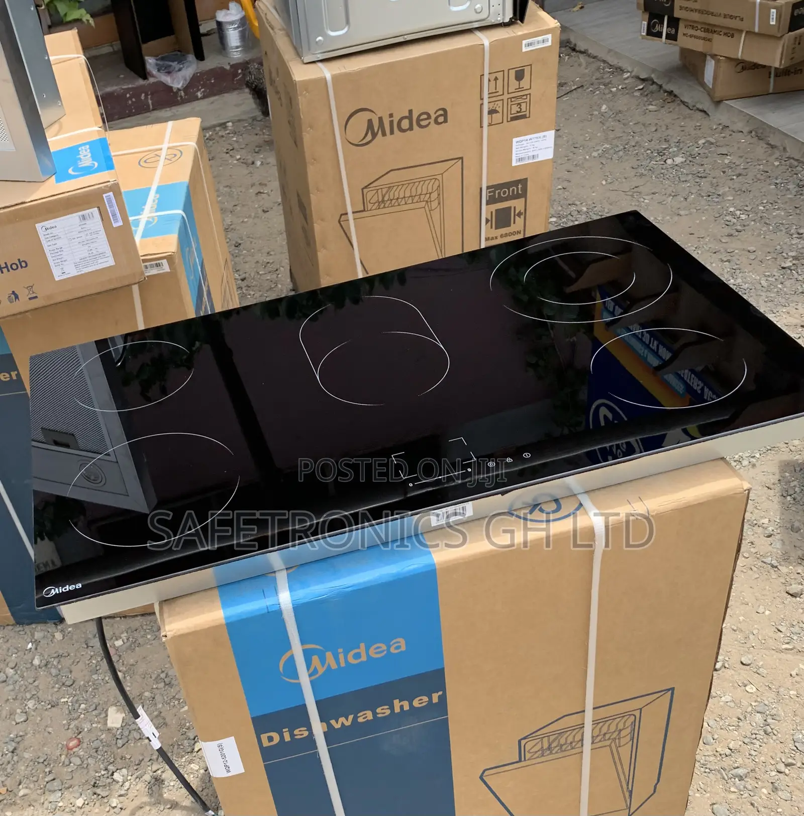 Super Quality Midea 5 Burner Electric Hob Sku: Mc-Hv848