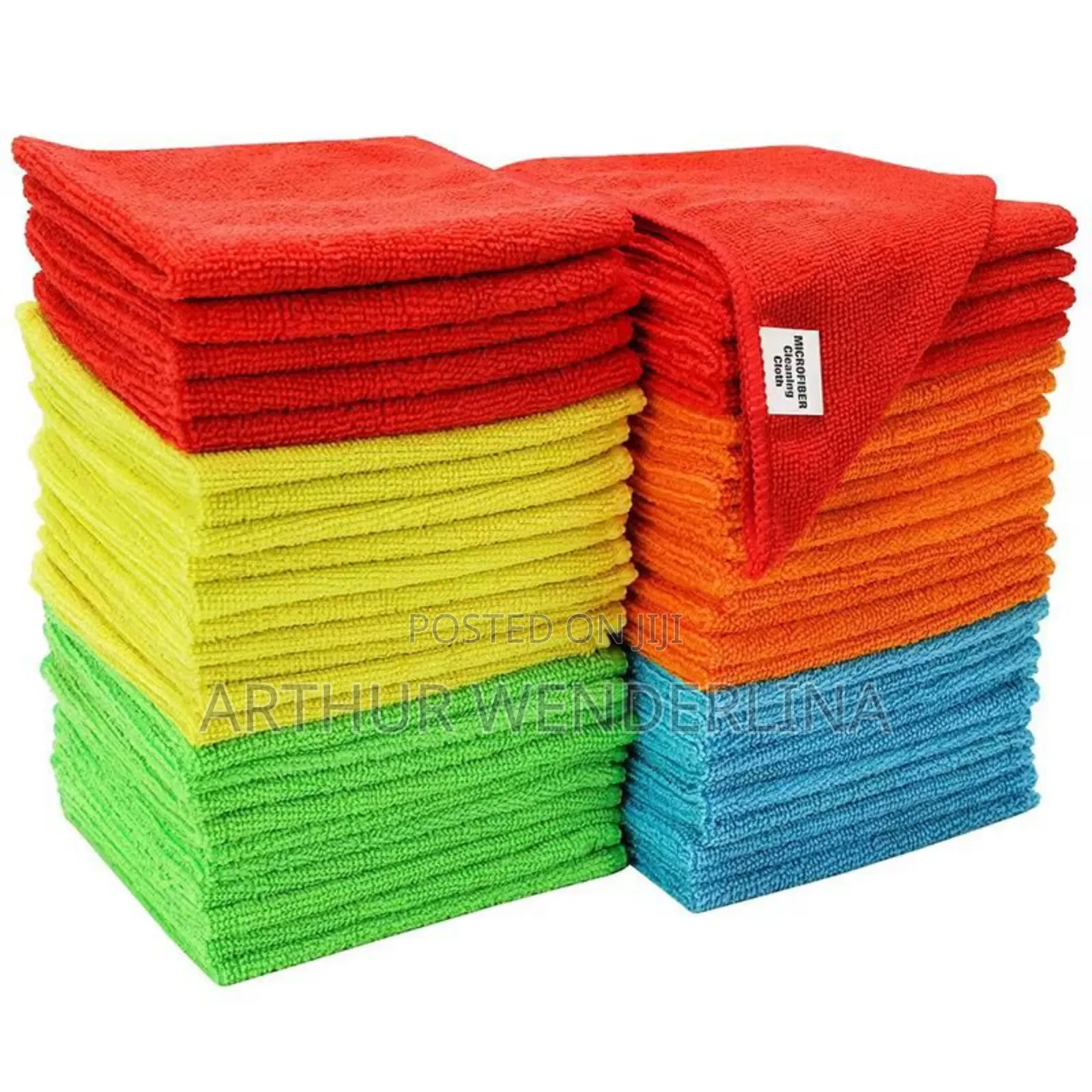 36 Pieces Microfiber Towels in Colours