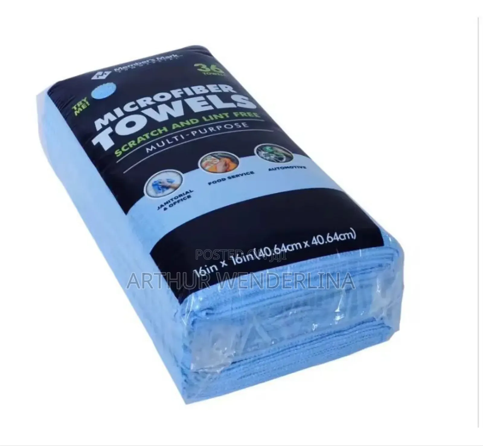 36 Pieces Microfiber Towels in Colours