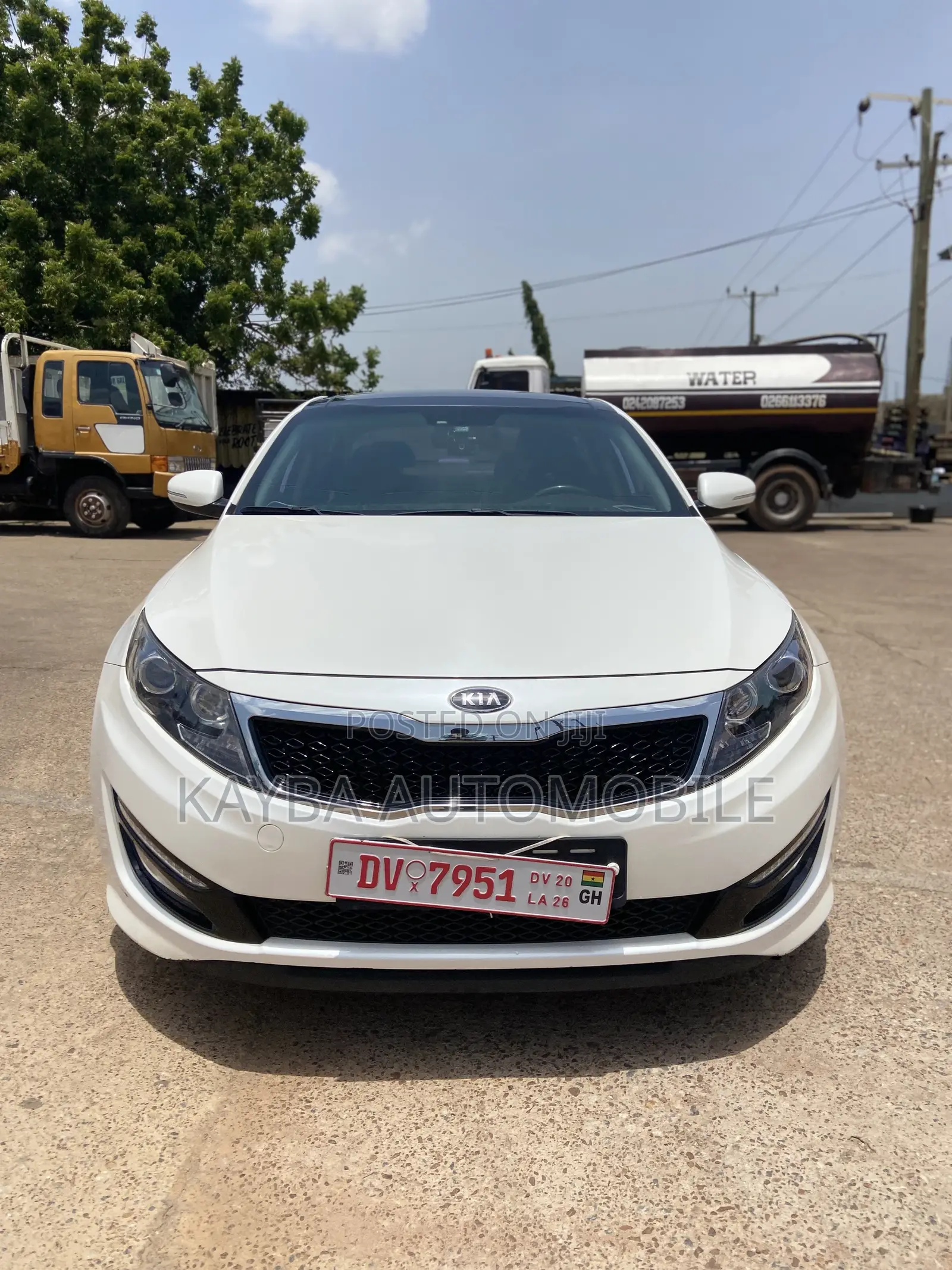 Kia K5 2013 White