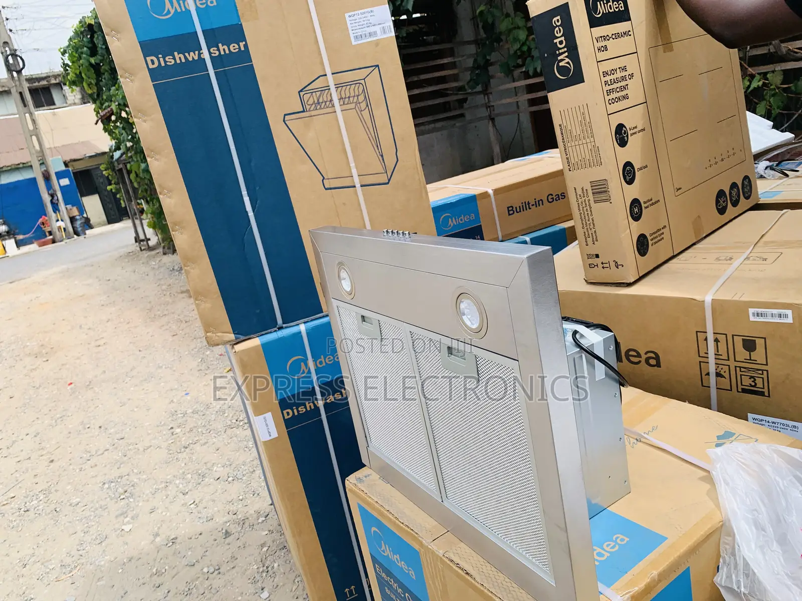 Best Buy for Less Midea Range Hood Heat Extractor Built in Midea