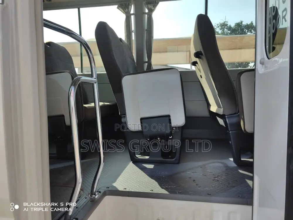 New Toyota Coaster 2025 White