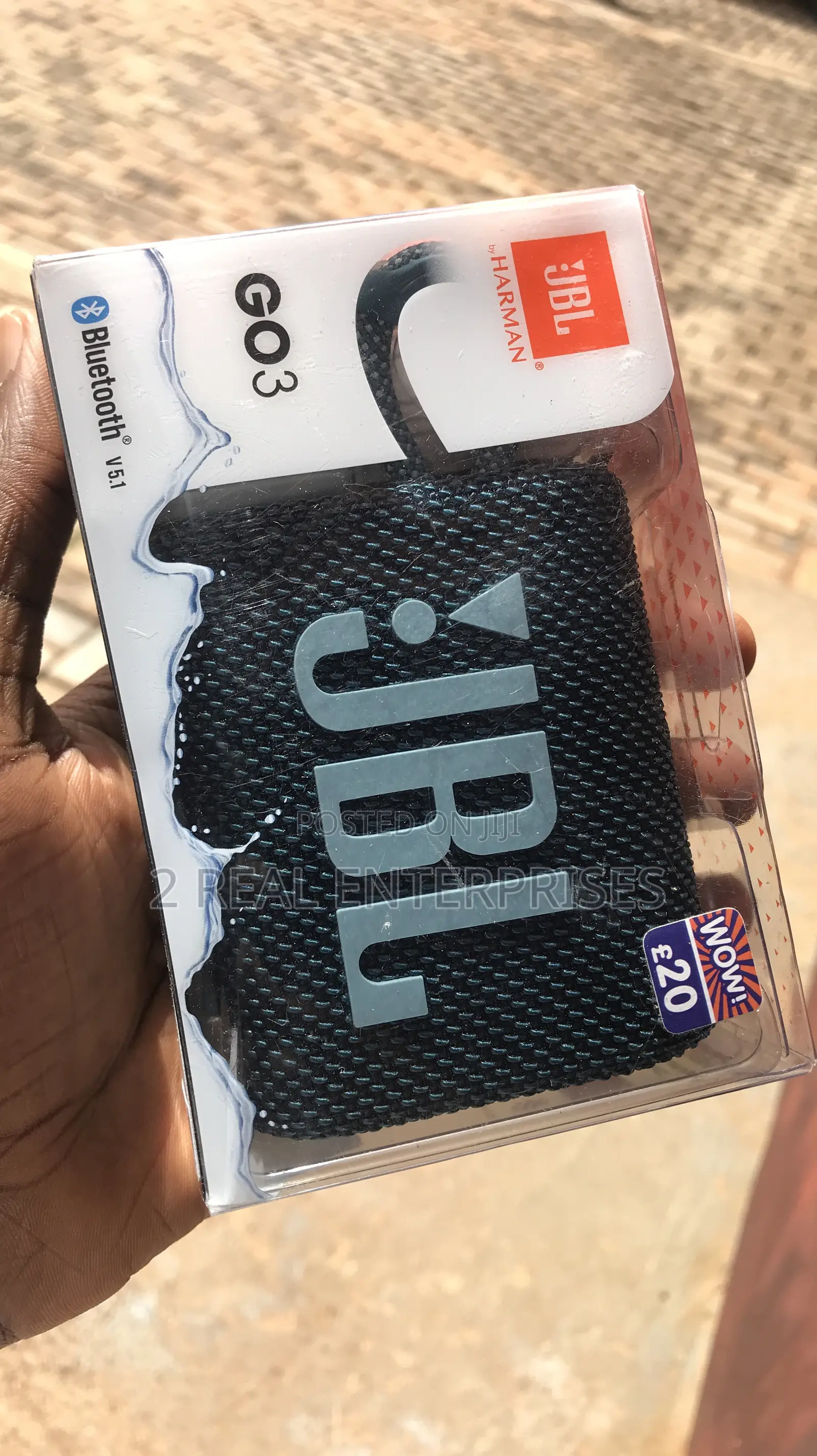 Original JBL Go 3 From the Uk Waterproof