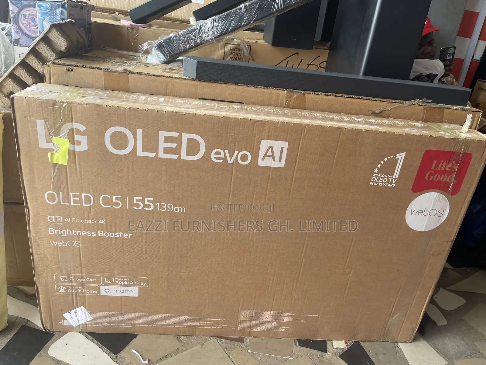 Oled55c55la Smart Oled 55 Inches C5 144 Hz Top End Gaming Tv Uhd Tv
