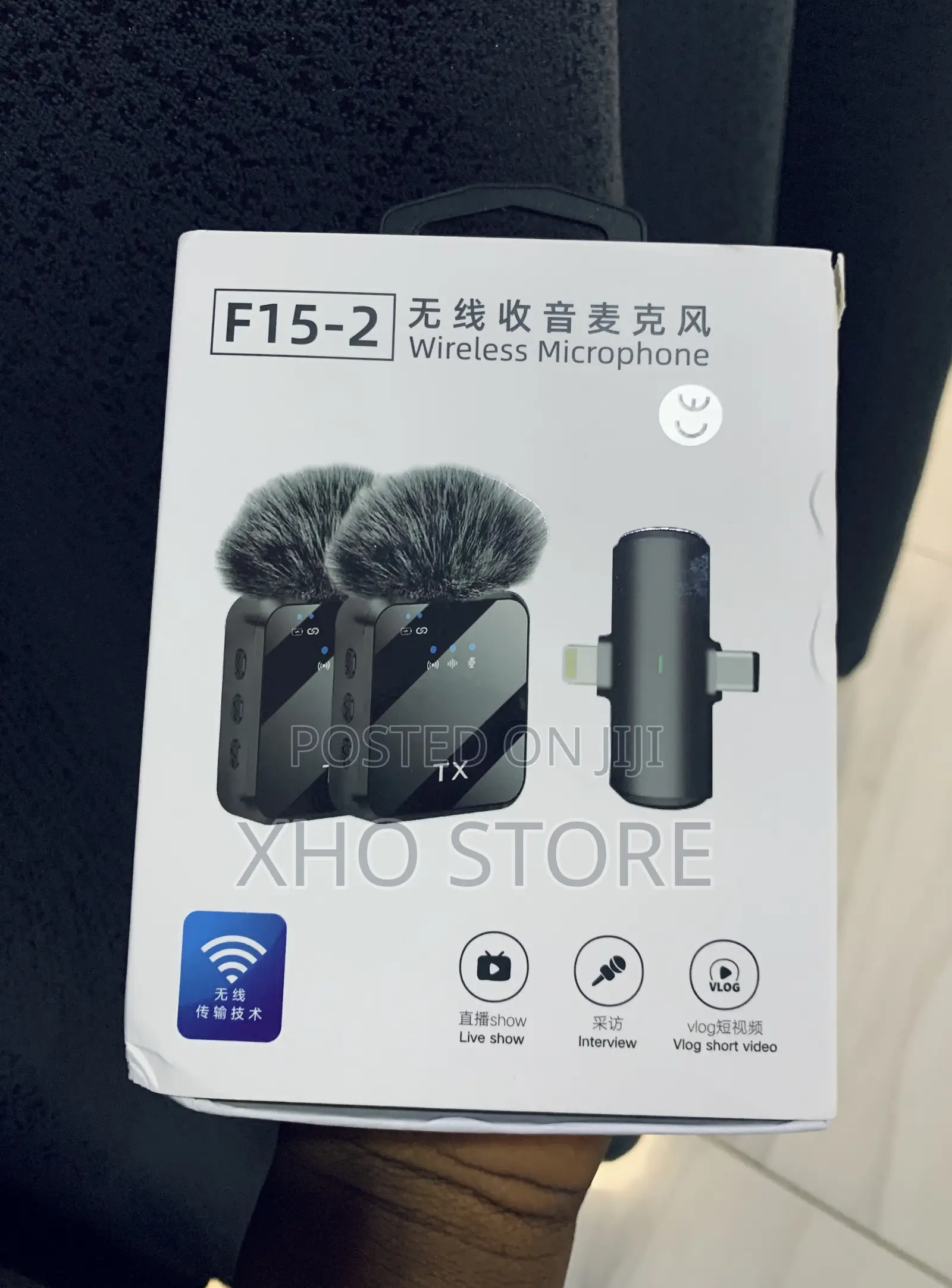 Professional Wireless Lapel Microphone With Smart Noise Reduction