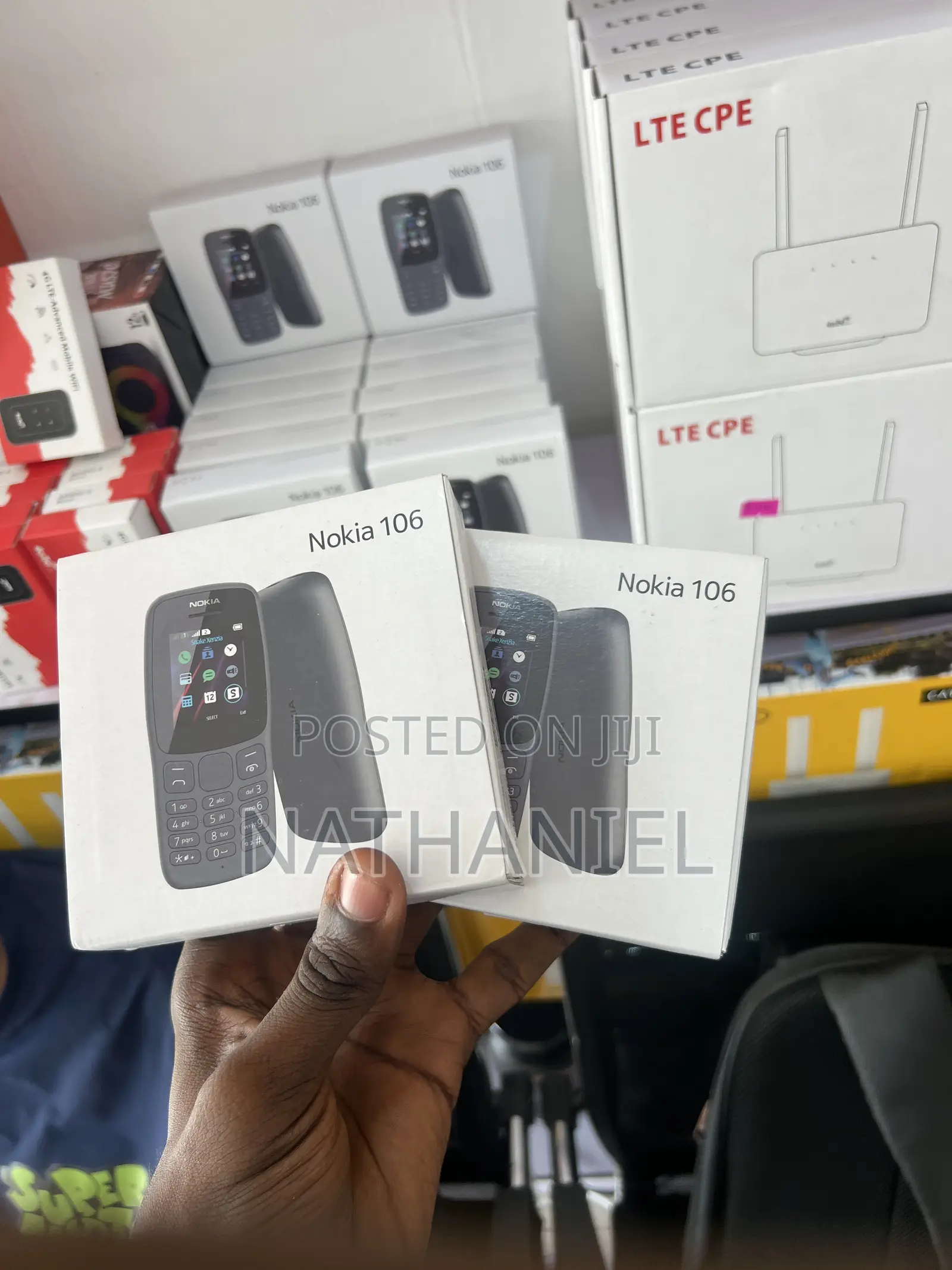 New Nokia 106 Black