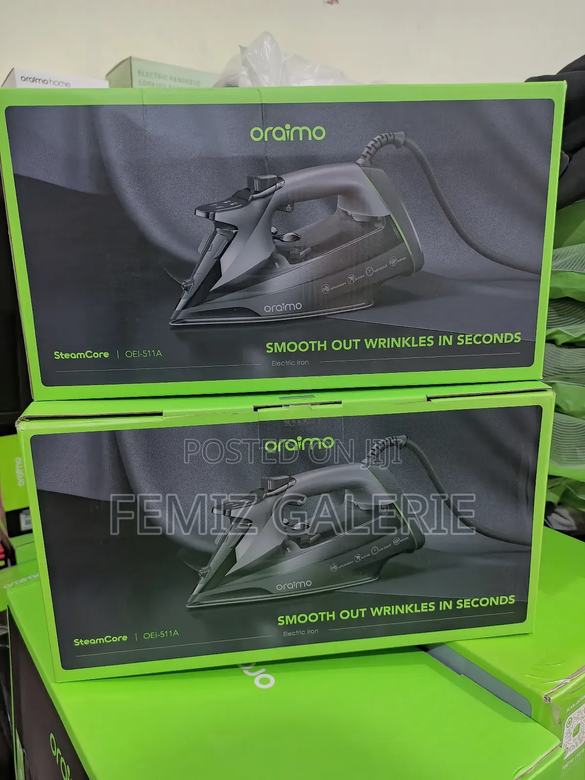 Oraimo Steamcore 2500w Led Display Electric Iron