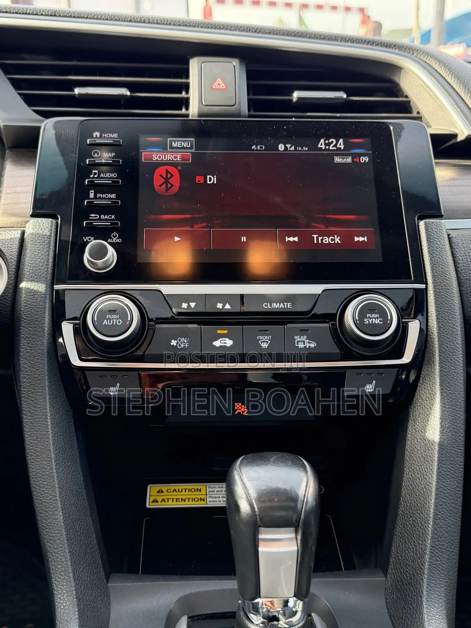 Honda Civic Touring Sedan 2020 Black