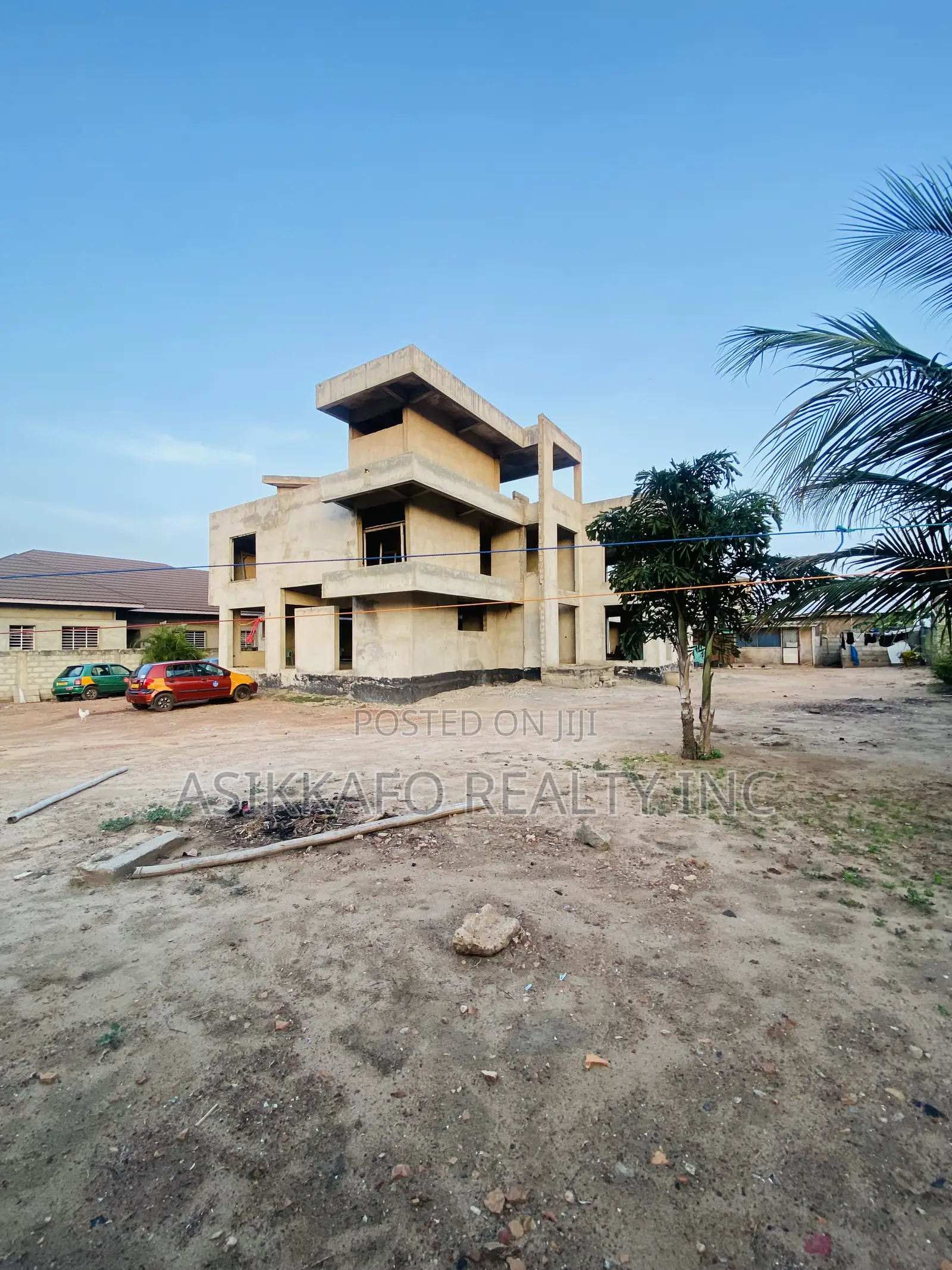 2 Plots of Land Structure for Sale in Tseaddo East Airport Burma Hills