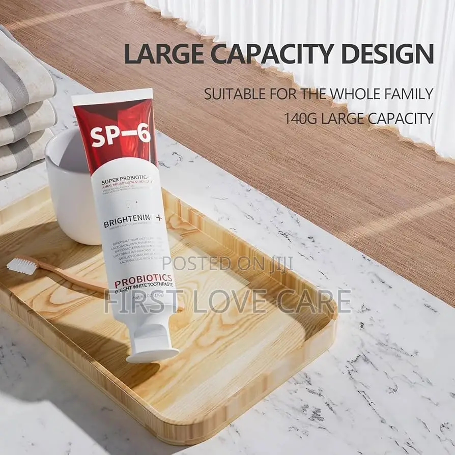 Sp-6 Probiotic Whitening Toothpaste -Enhanced Formula With 6 Probiotic