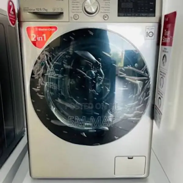 Washer and Dryer | 10.5 / 7 Kg | Larger Capacity Ai Dd| Steam | Thinq