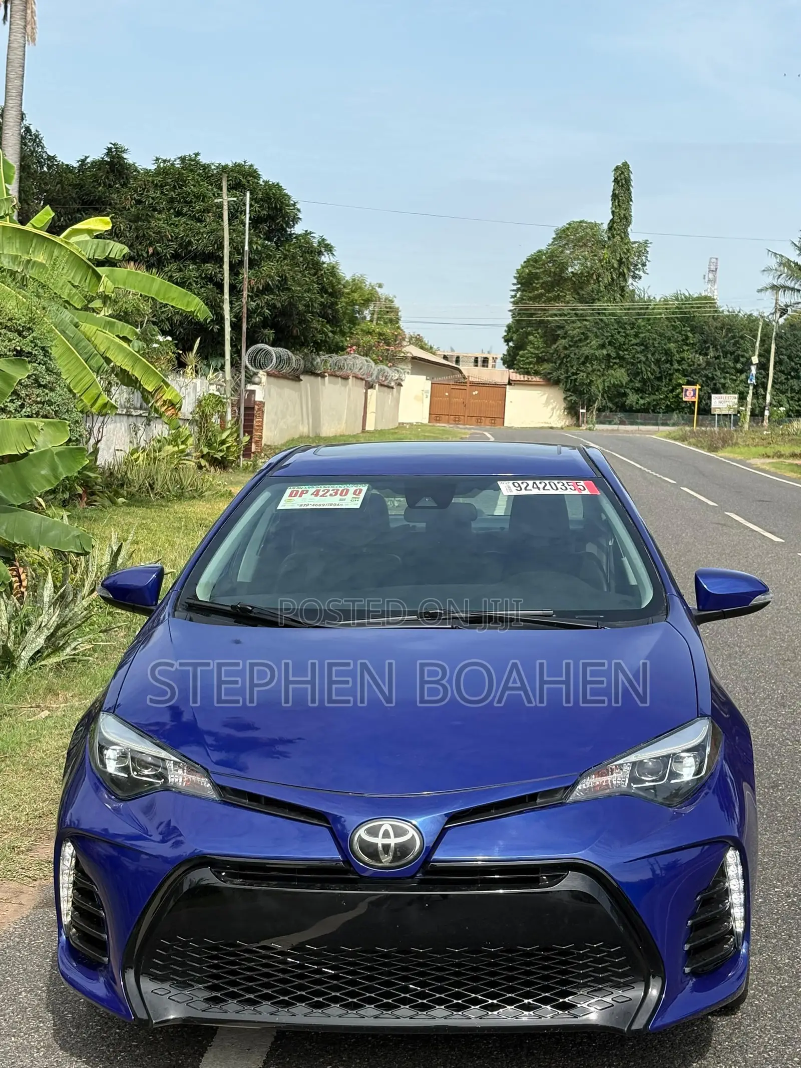 Toyota Corolla SE (1.8L 4cyl 6M) 2019 Blue
