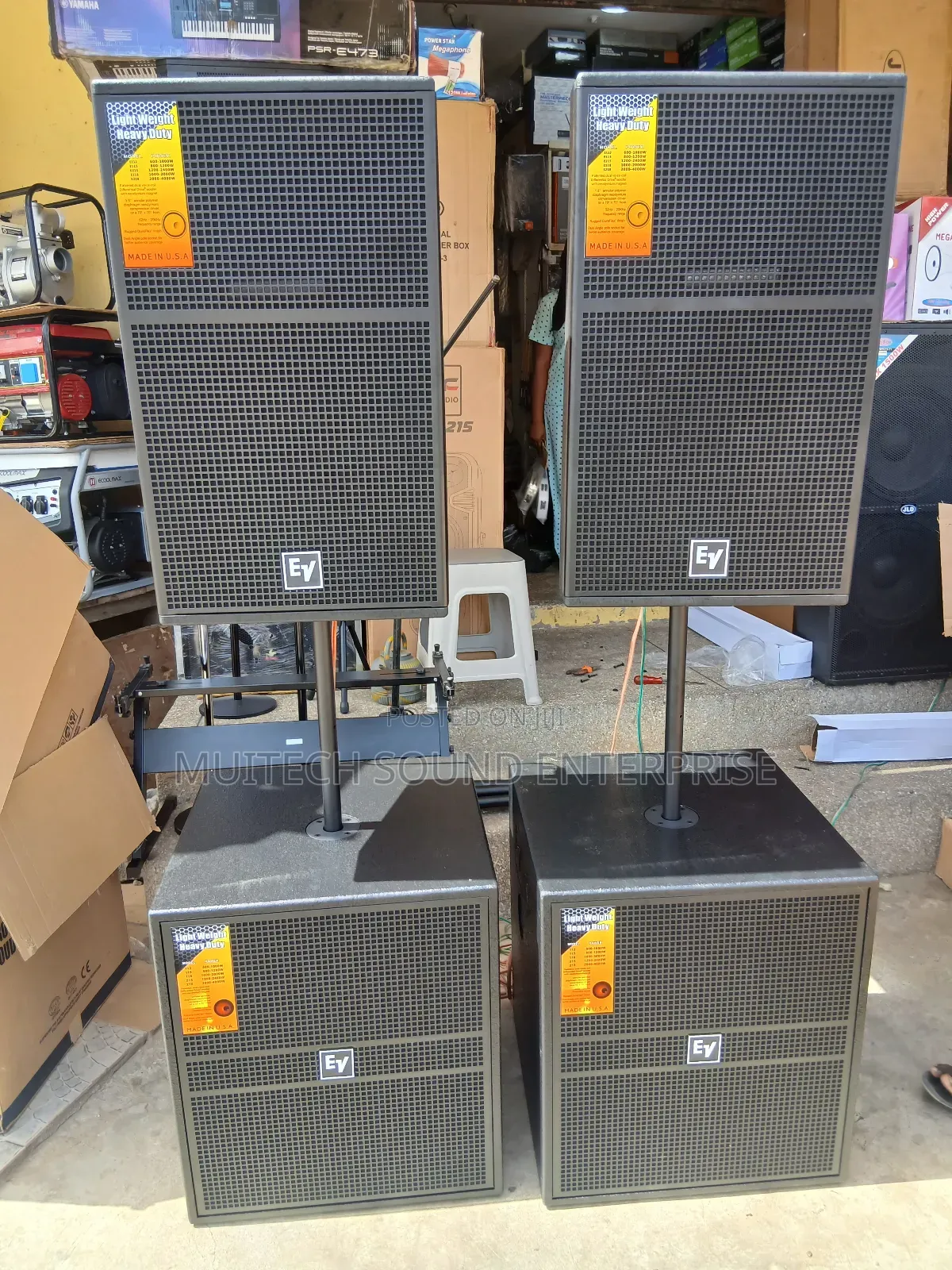 Ev Half Range and Bass Set