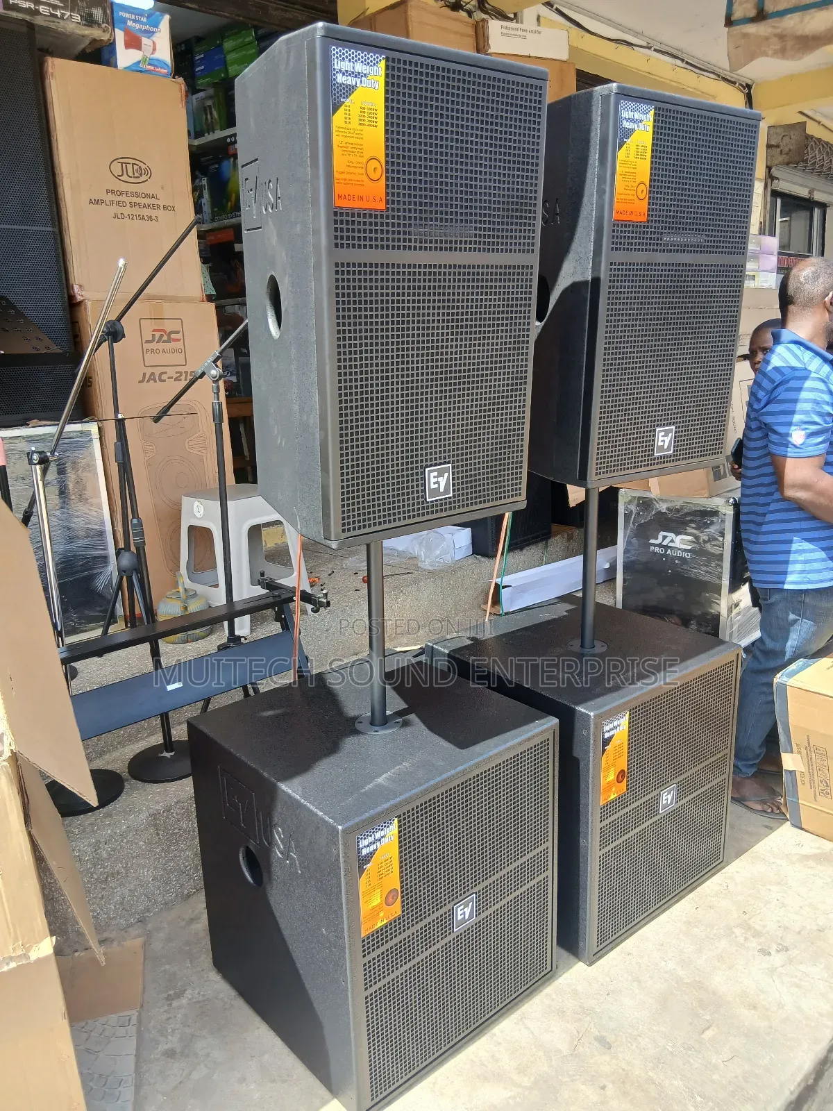 Ev Half Range and Bass Set