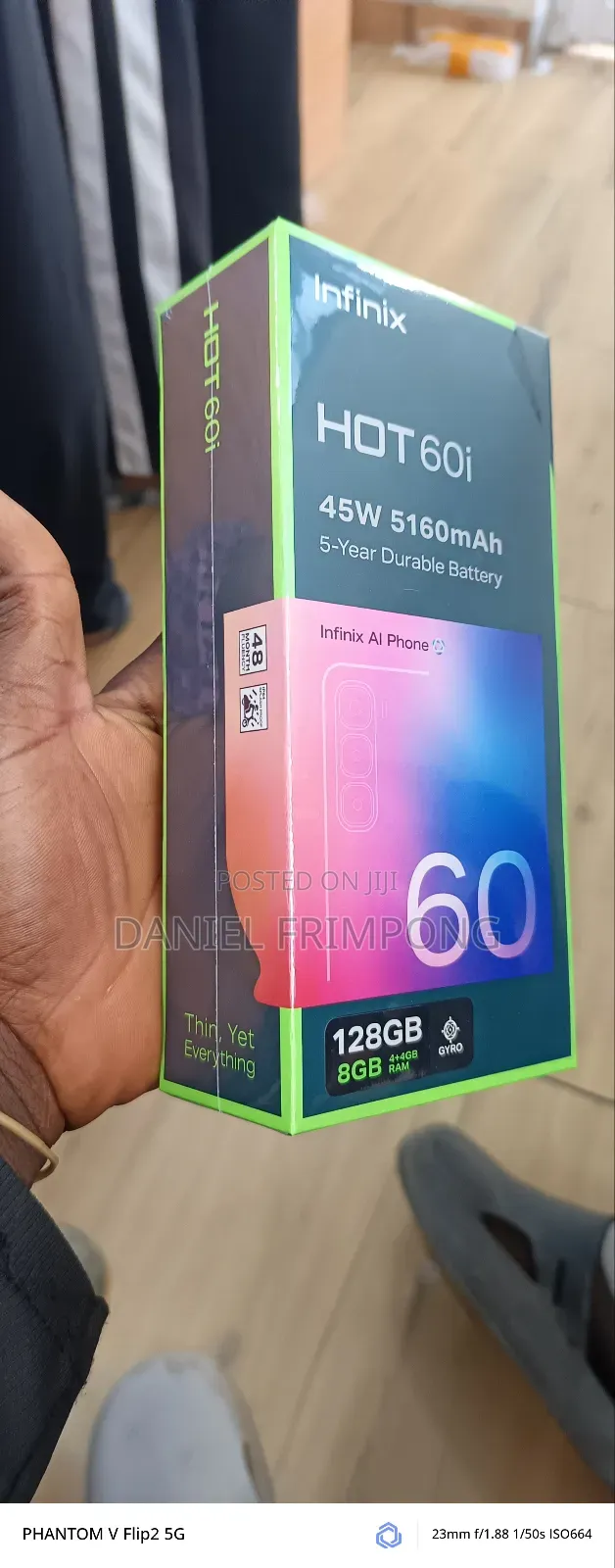 New Infinix Hot 60i 128 GB Green