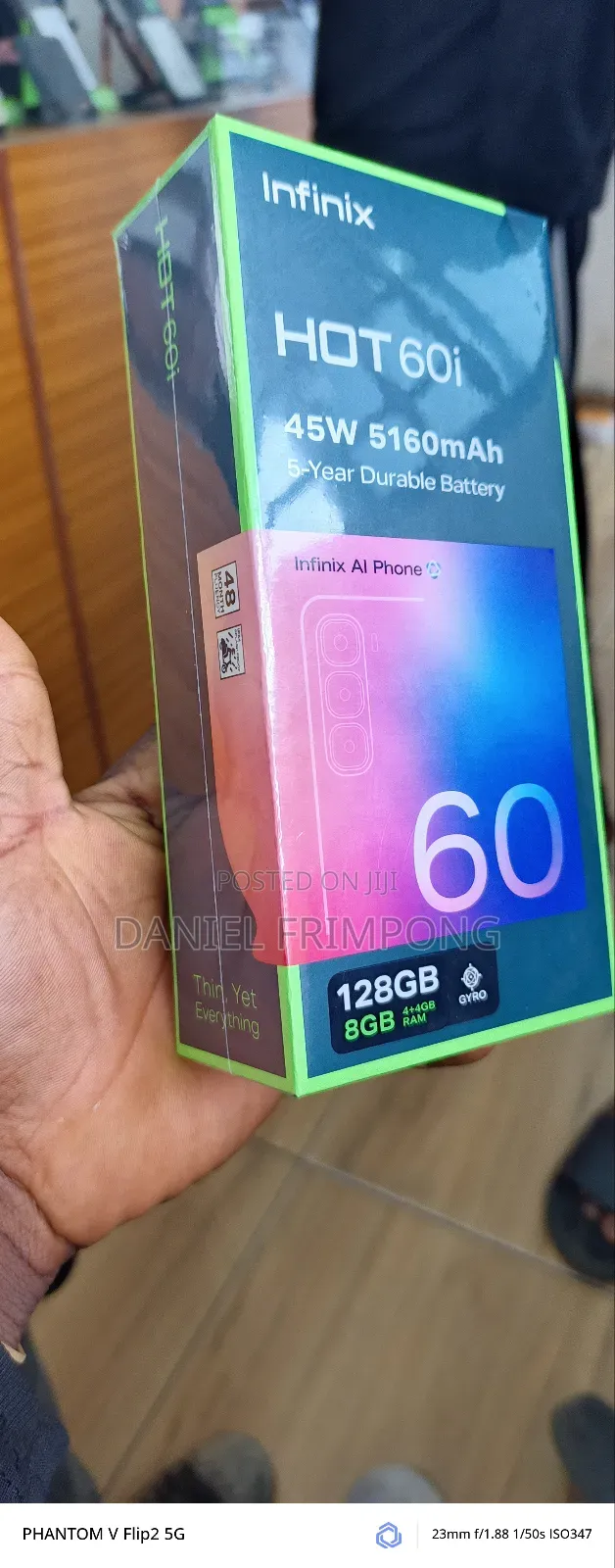 New Infinix Hot 60i 128 GB Green
