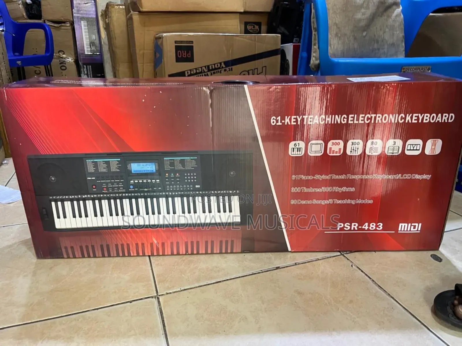 PSR 483 4-Octave Benginners Keyboard With Free