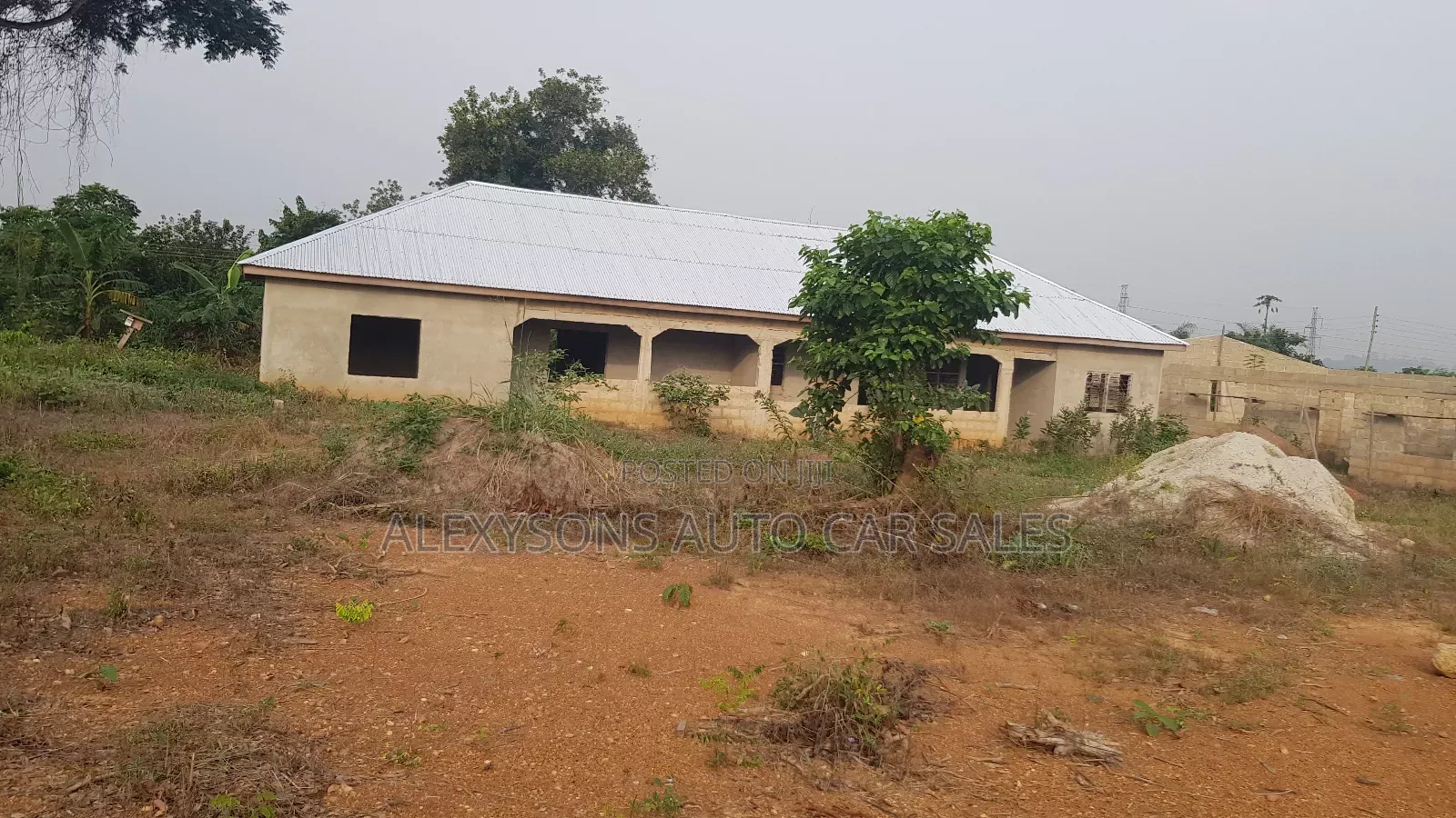 2 Acres of Land, Poultry Farm Land With Bed Room, Ofices, Water, Light