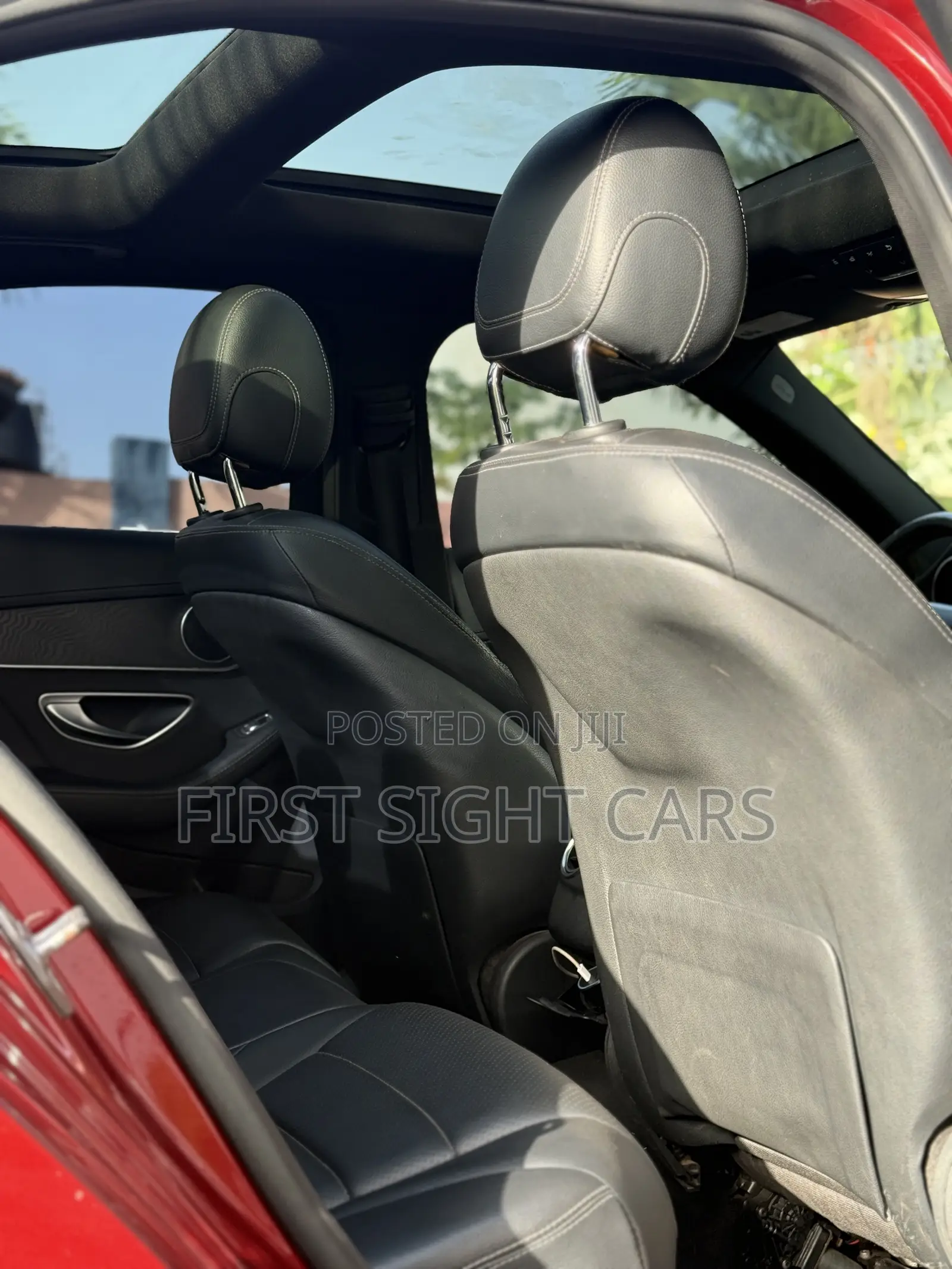 Mercedes-Benz C300 Sport 4Matic Sedan AWD (2.0L 4cyl 7A) 2017 Red