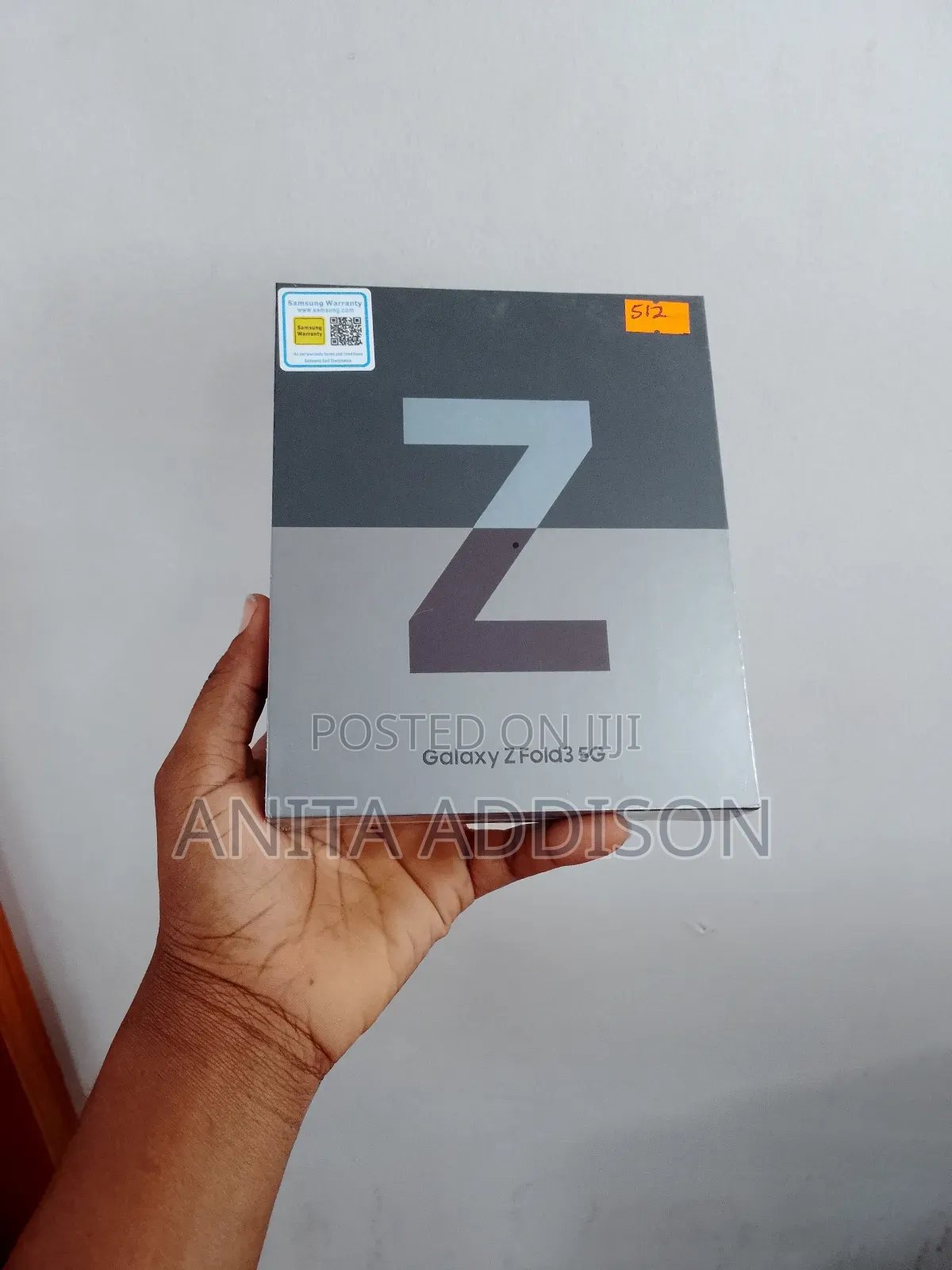 New Samsung Galaxy Z Fold 3 512 GB Black