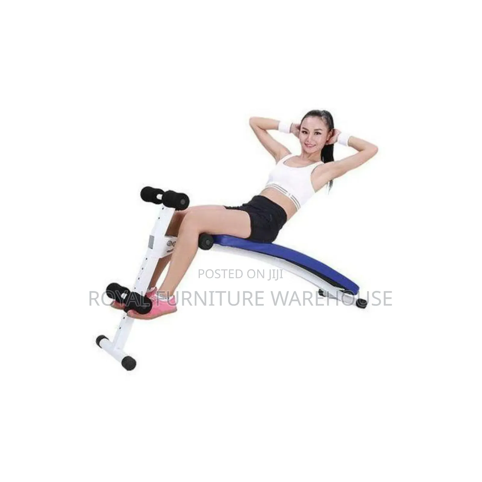 Adjustable Abdominal Curved Sit-Up Bench