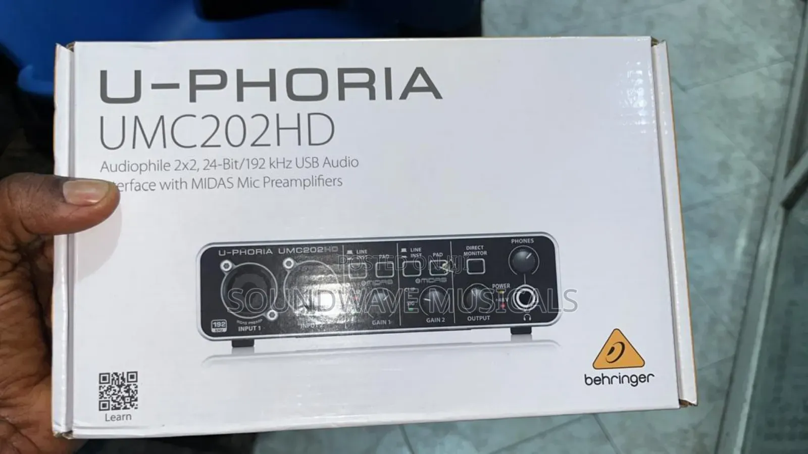 Beheringer Audio Interface (Umc 202)Soundcard
