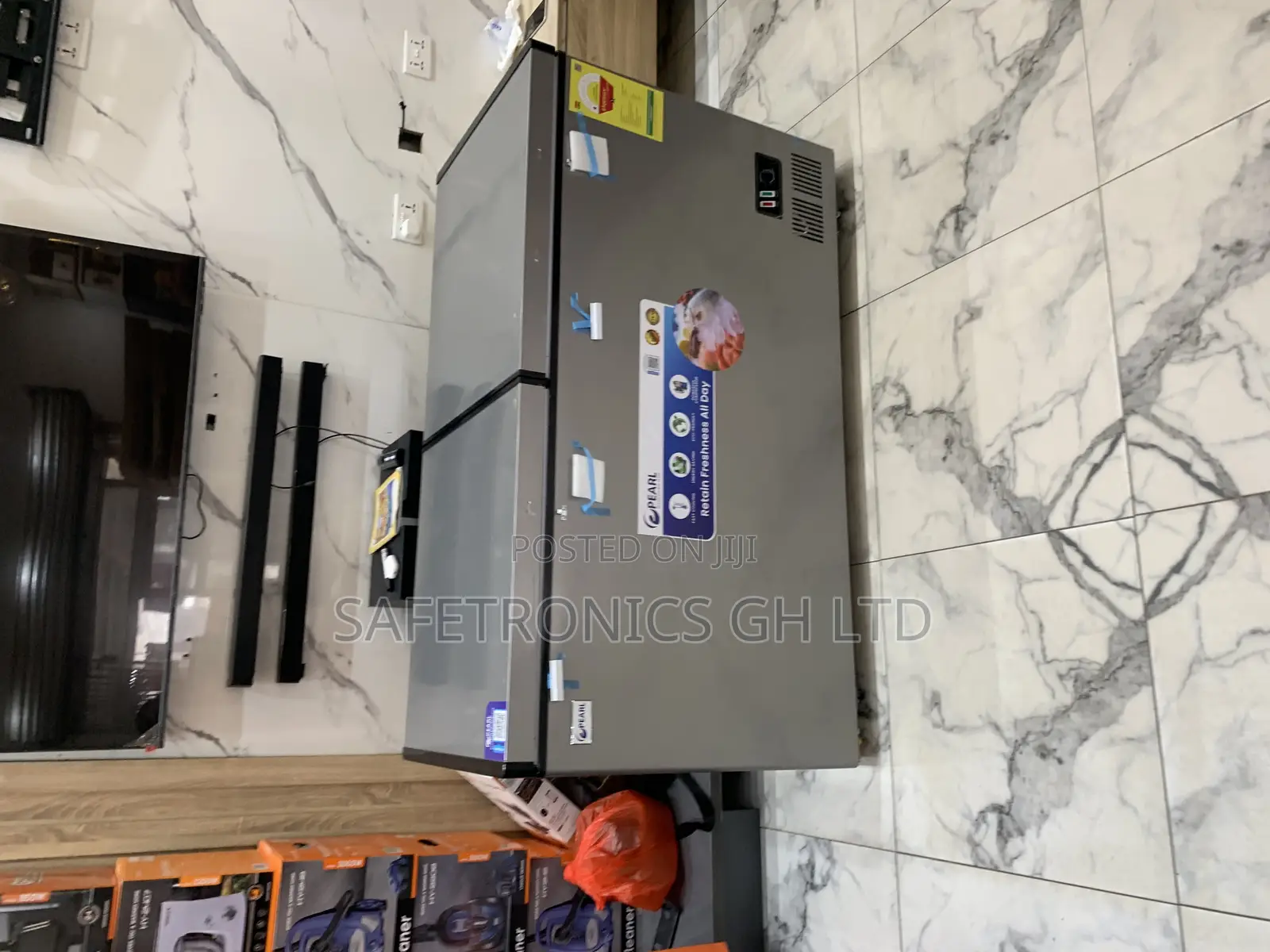 Zealous Grey Pearl 413 Liters Doubledoor PCF-5310-6f Freezer