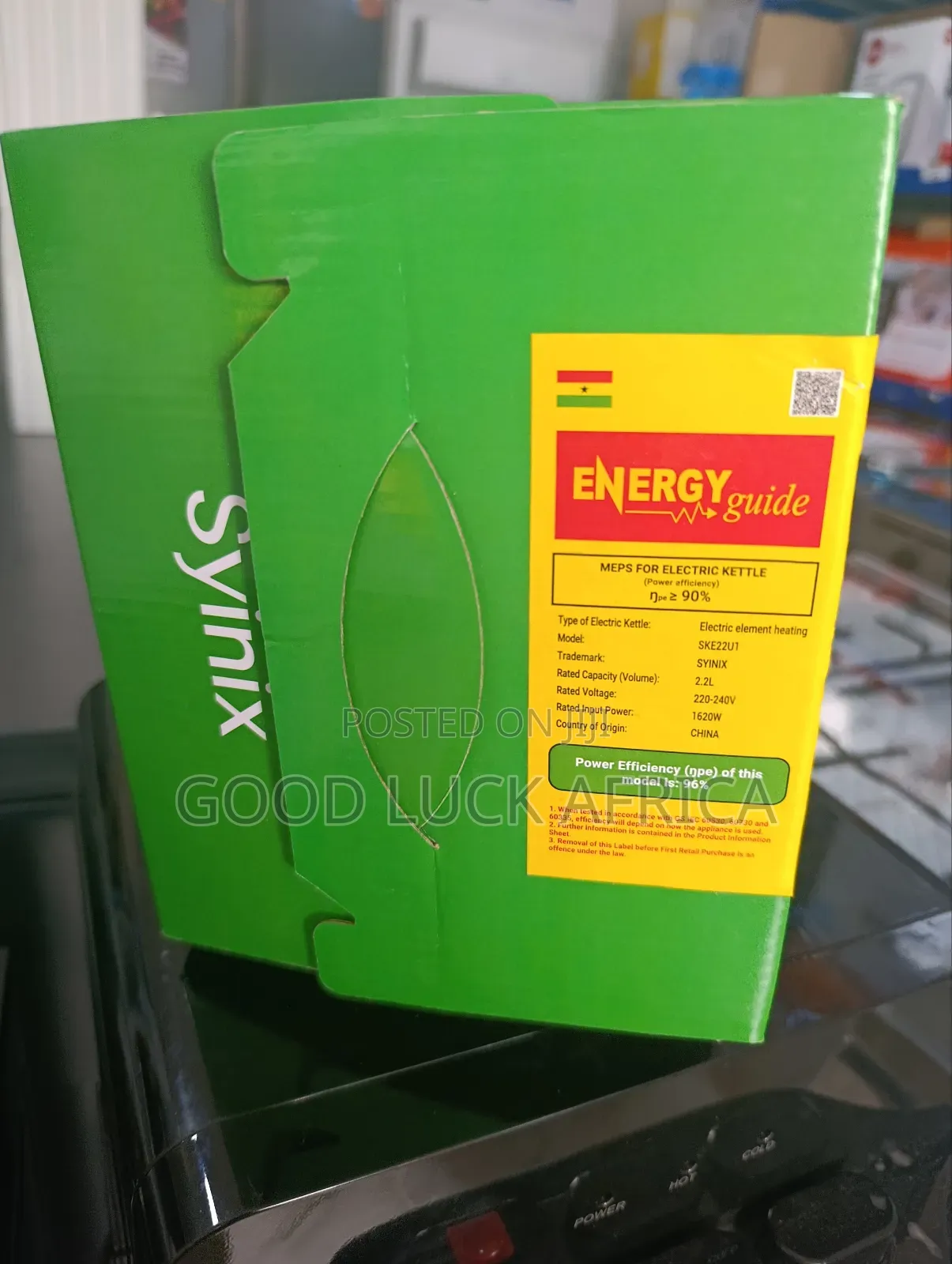 Syinix Kettle 2.2l Ske22u1 Silver 2.2lb