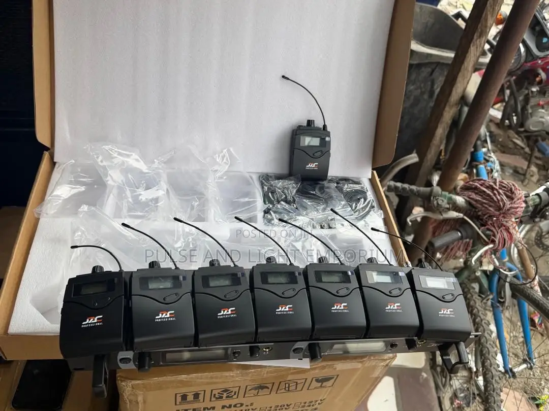 Jac Professional Wireless in-Ear Monitor (Iem) System(8 in 1)
